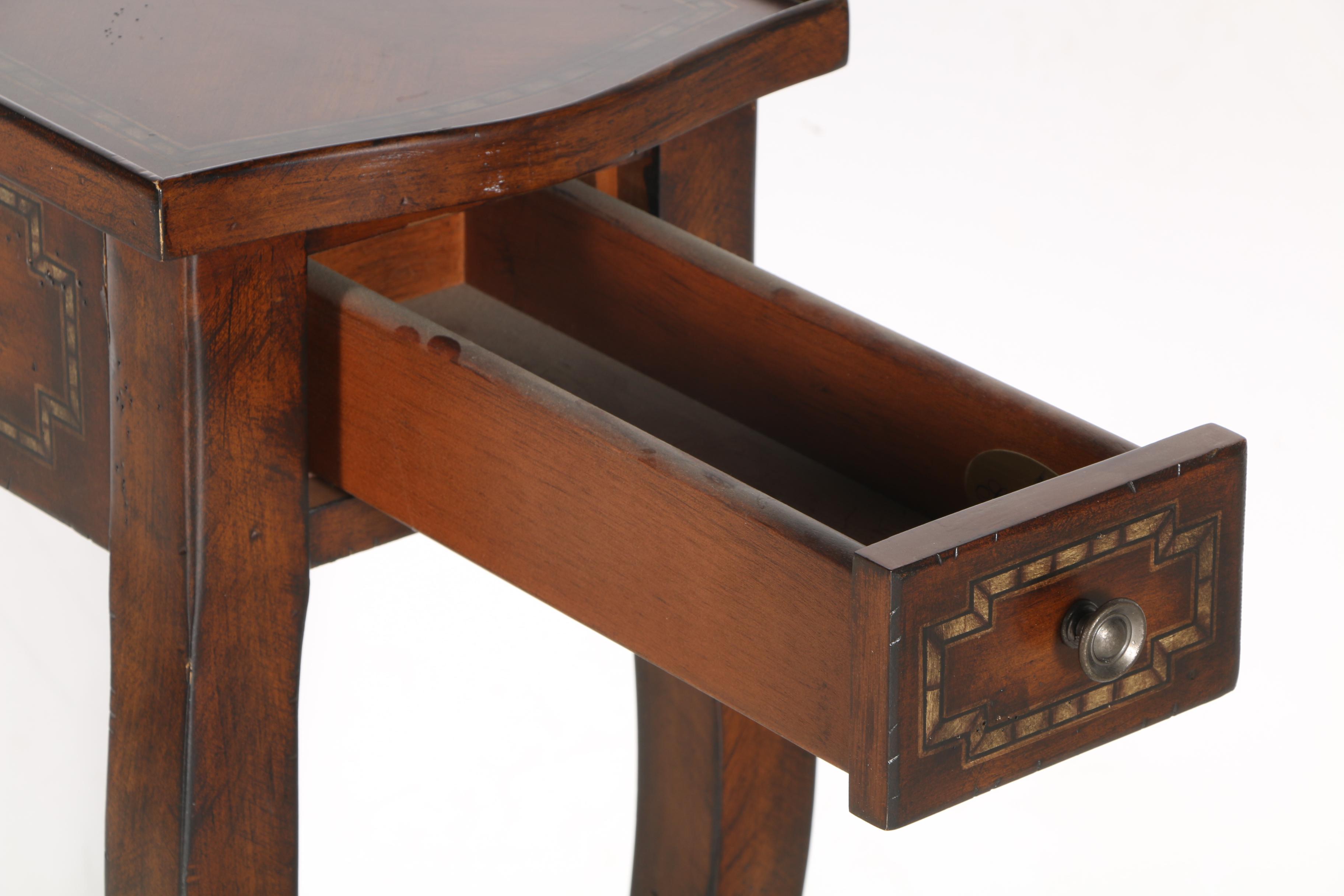 Wood Side Table by Hooker Furniture