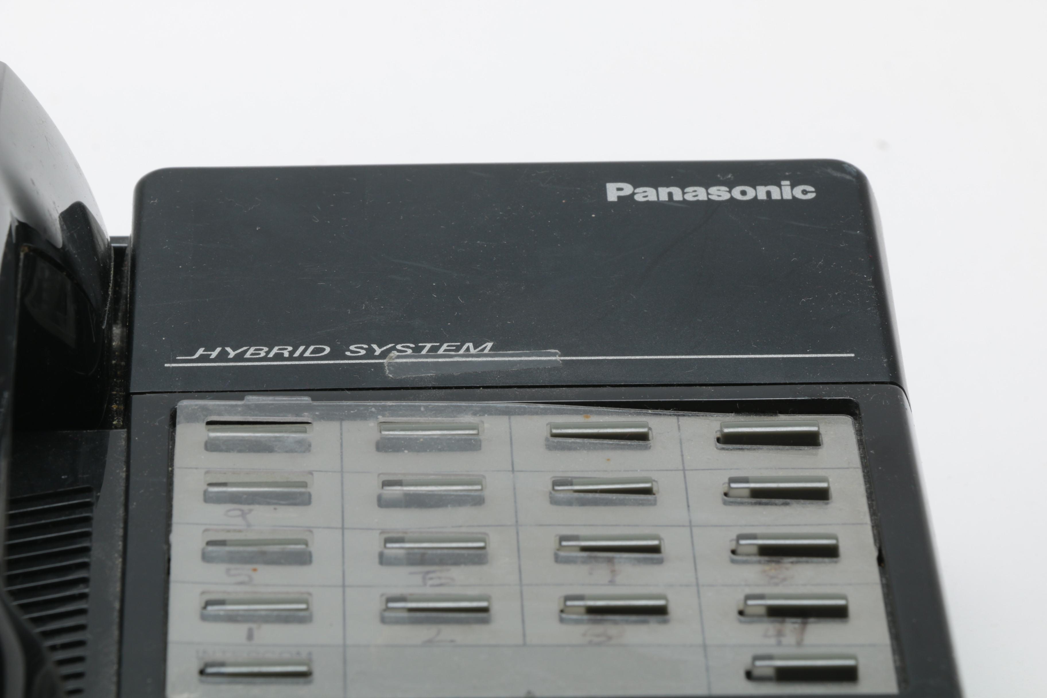 AT&T and Panasonic Vintage Office Desk Telephones