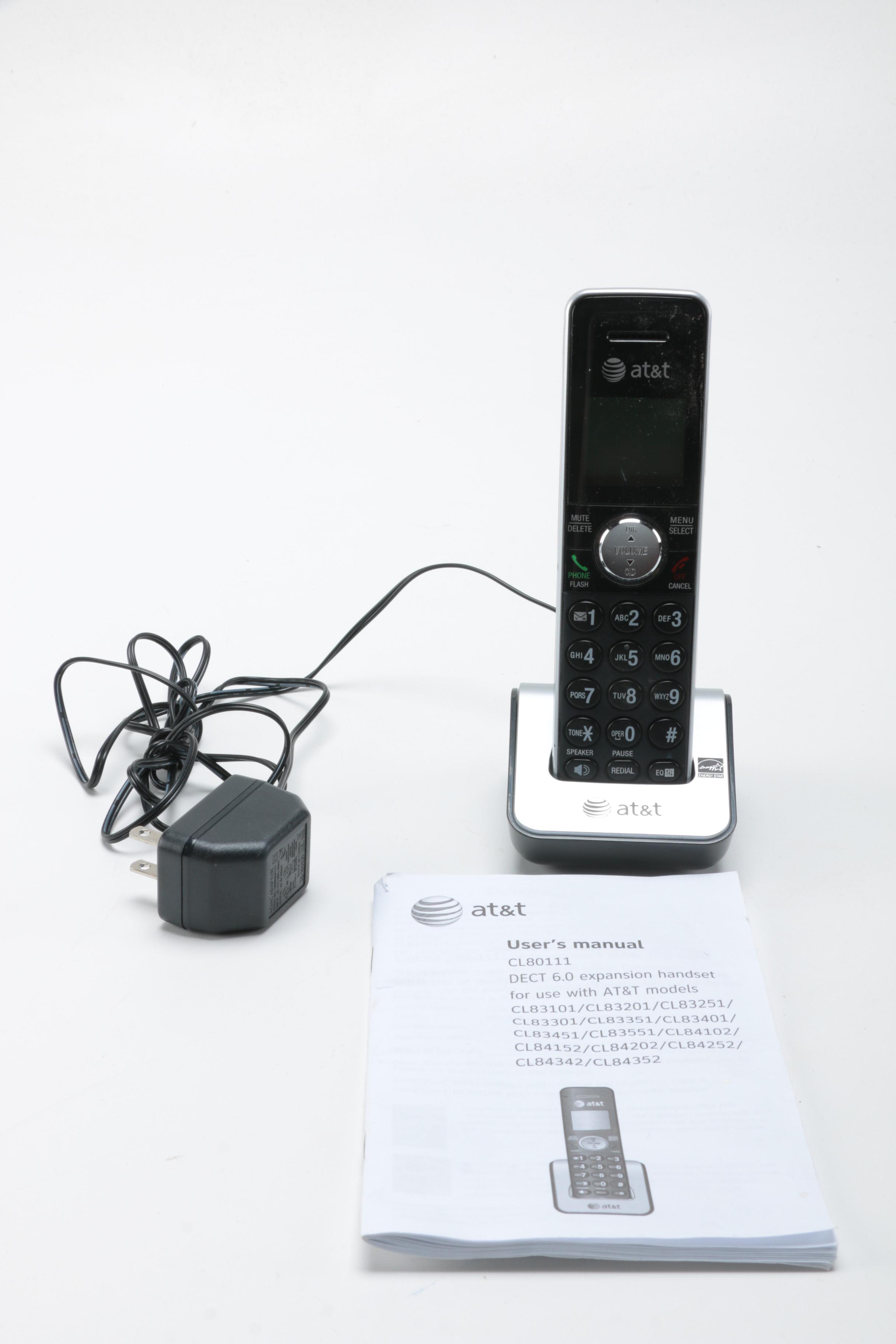 AT&T and Panasonic Vintage Office Desk Telephones