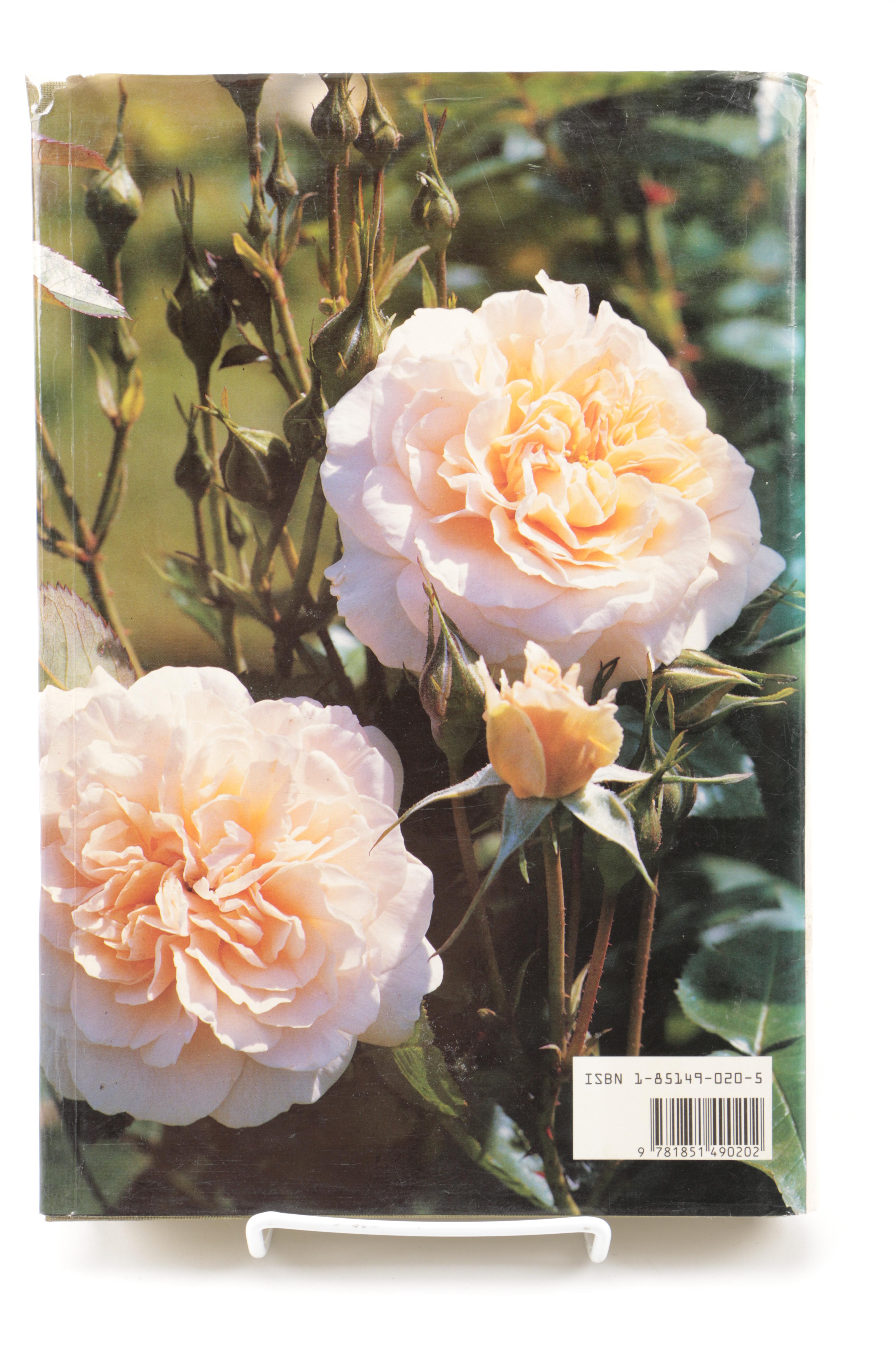 Assorted Books on Roses Including "Visions of Roses" Showing Beckett's Castle