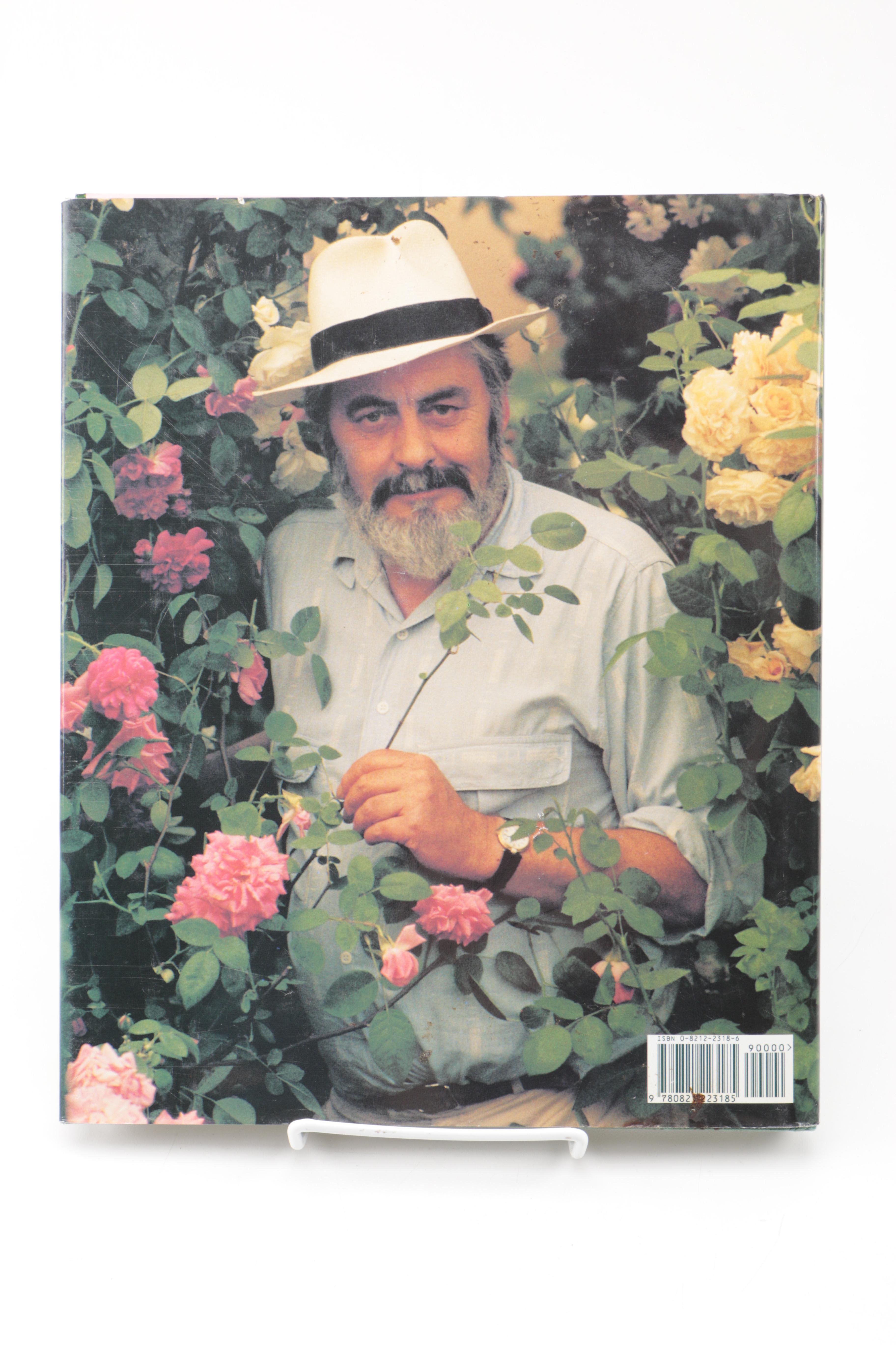 Assorted Books on Roses Including "Visions of Roses" Showing Beckett's Castle