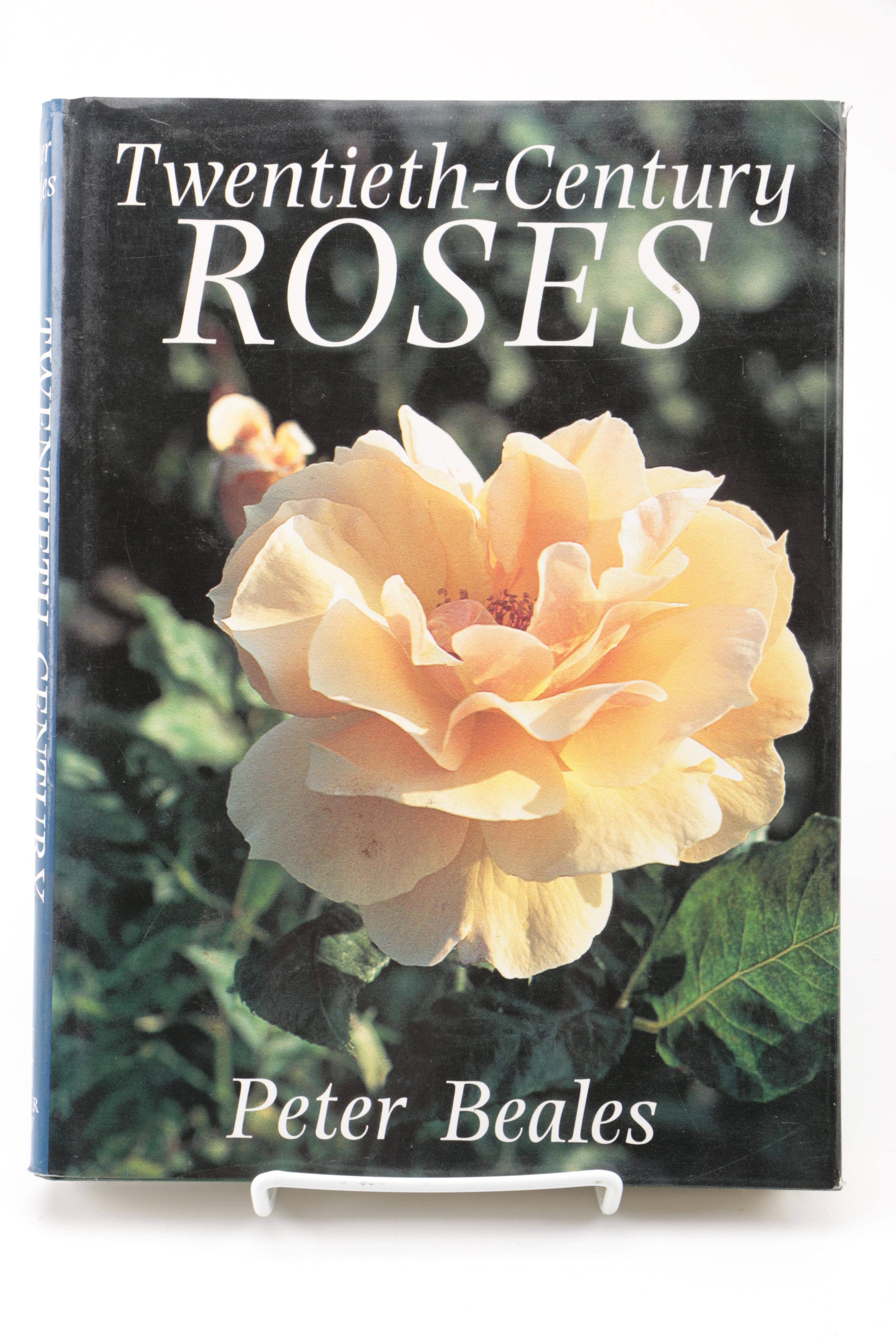 Assorted Books on Roses Including "Visions of Roses" Showing Beckett's Castle