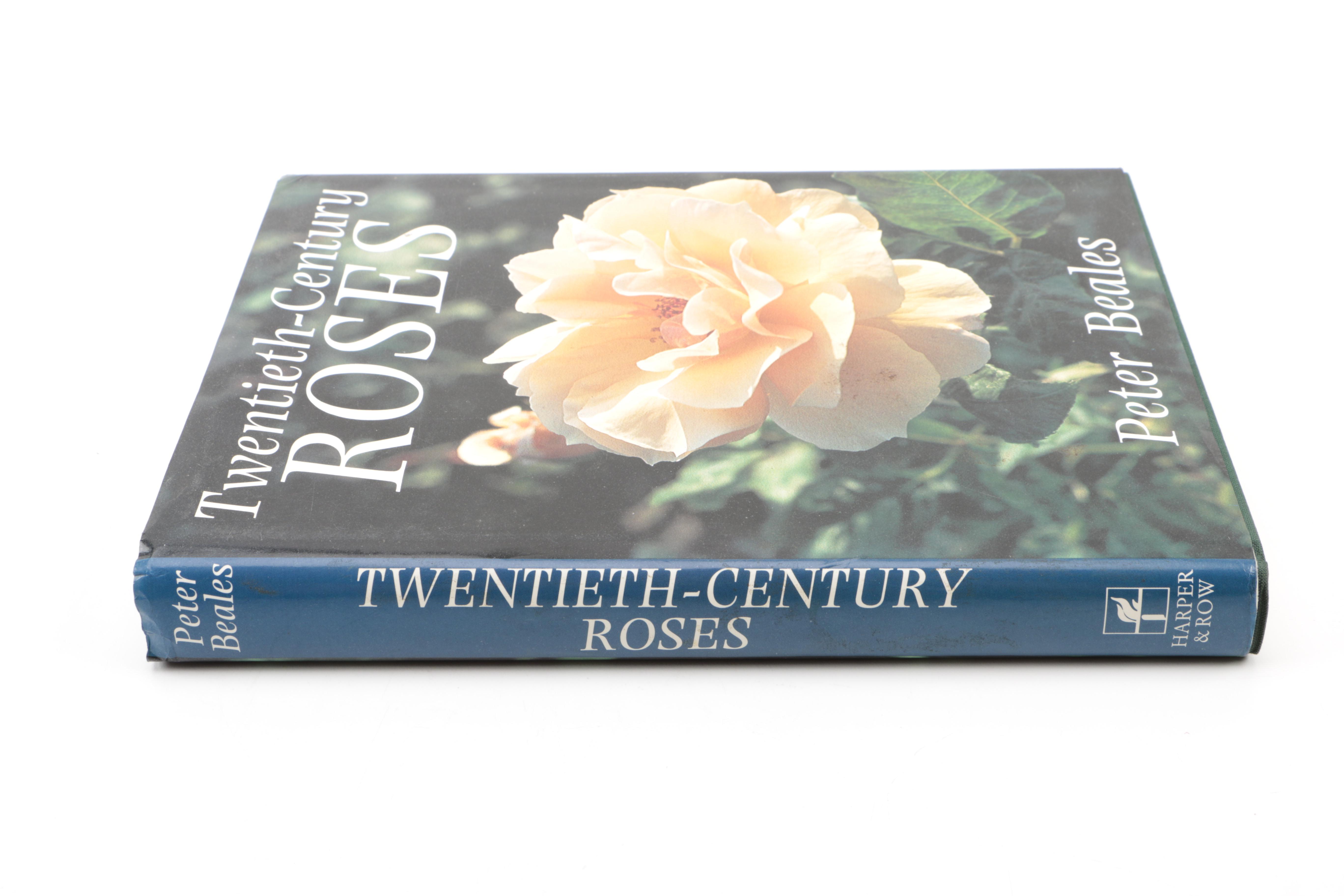 Assorted Books on Roses Including "Visions of Roses" Showing Beckett's Castle