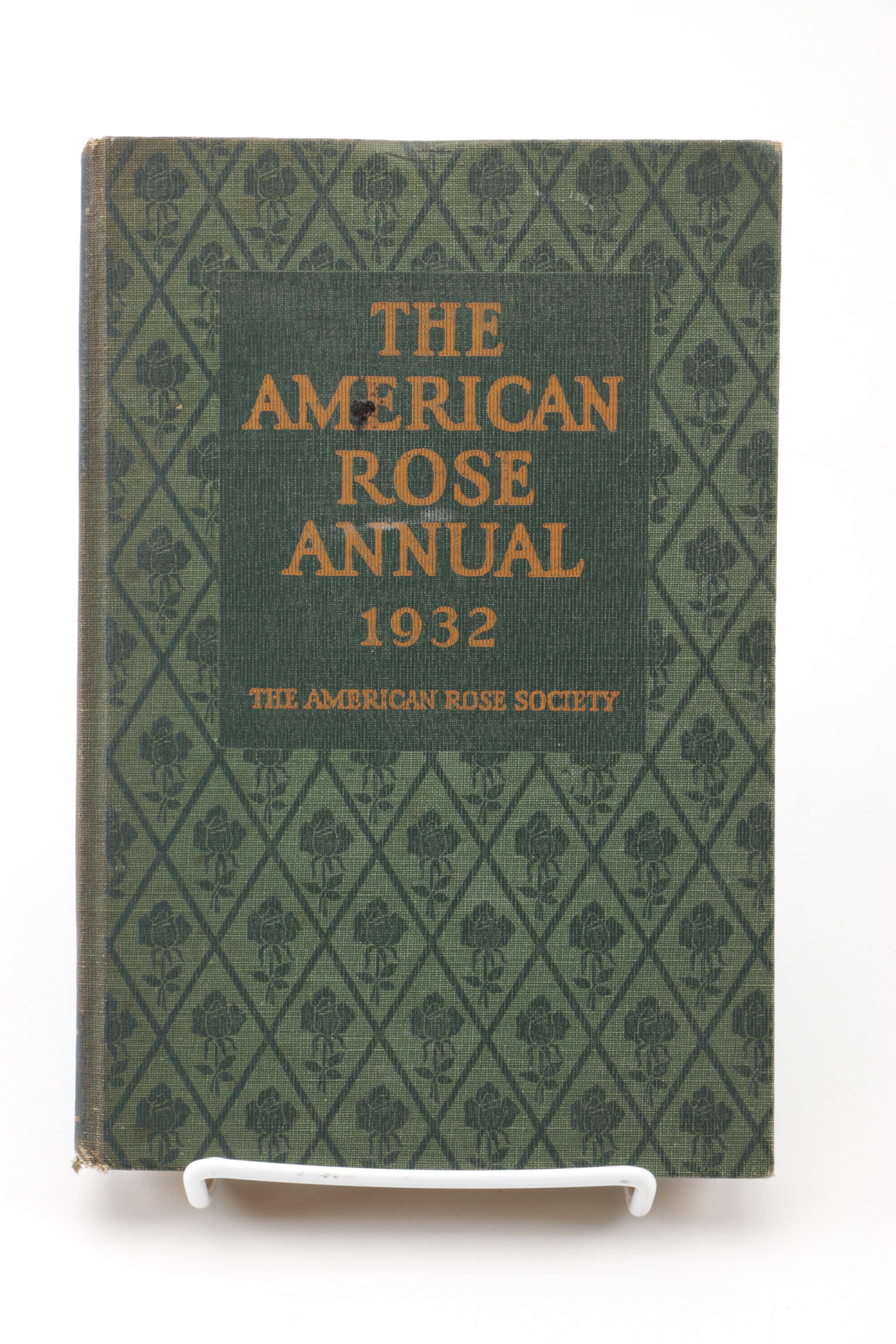 Assorted Books on Roses Including "Visions of Roses" Showing Beckett's Castle