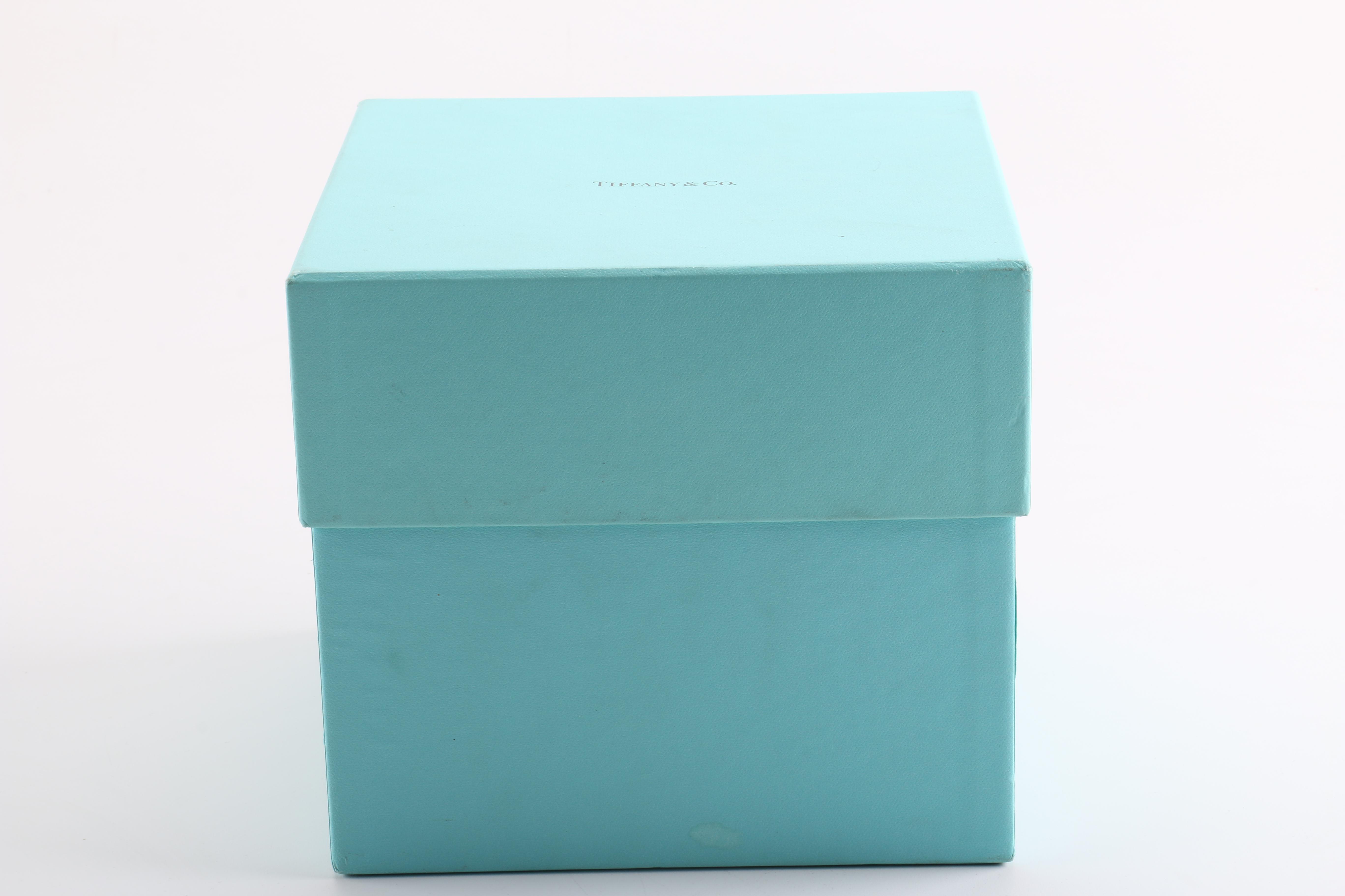 Tiffany & Co. Crystal "Atlas" Bowl