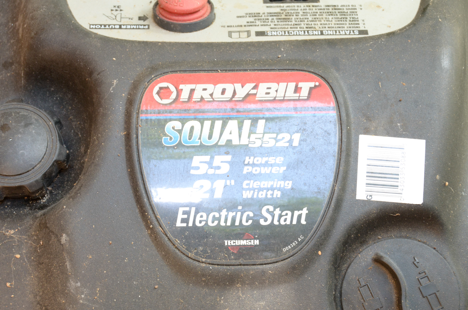 Troy-Bilt Snow Blower