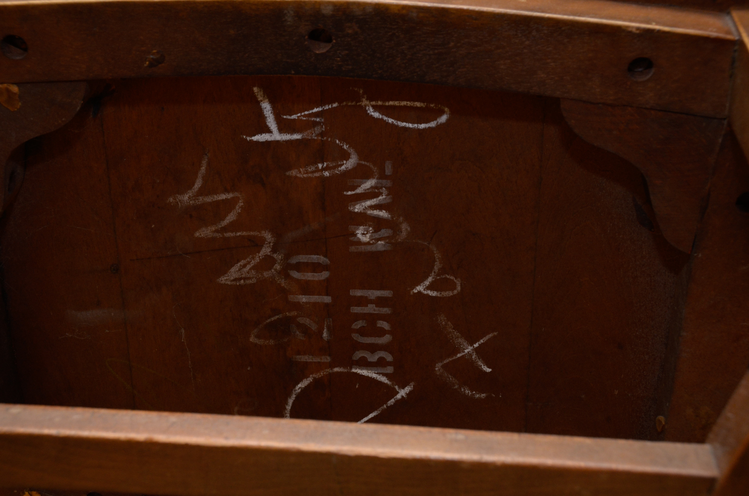 Early 20th Century Walnut Office Chair by Sikes