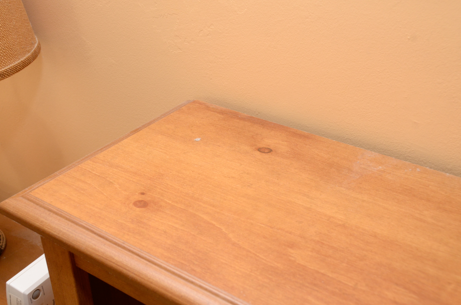 Queen Size Pine Headboard with Bookcase