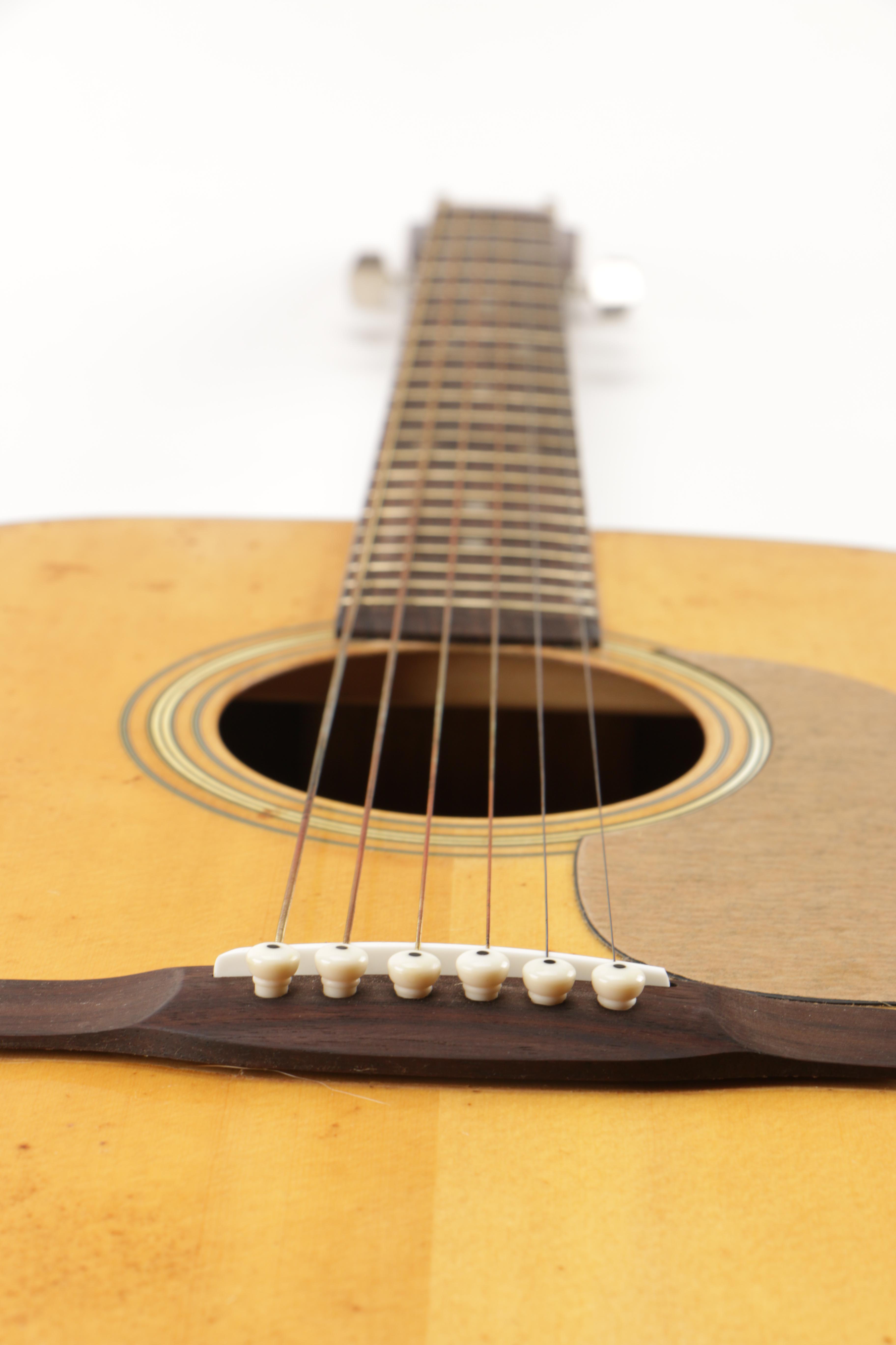 Vintage Greco F120 Acoustic Guitar and Case