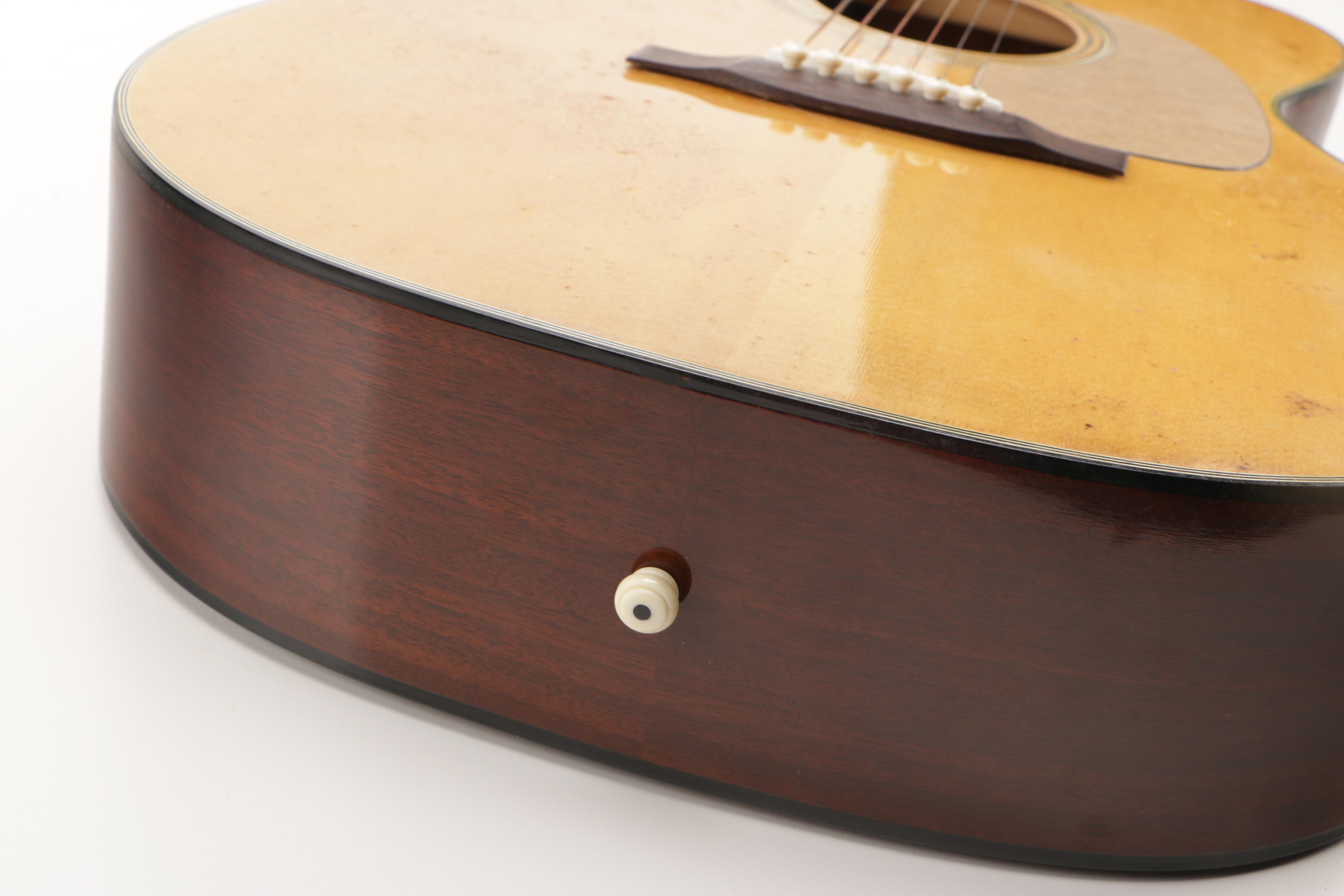 Vintage Greco F120 Acoustic Guitar and Case