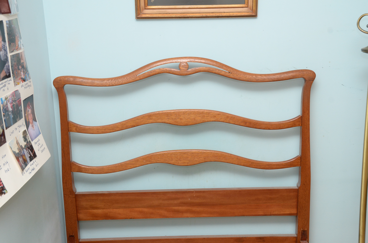 Pair of Vintage Wooden Twin Beds