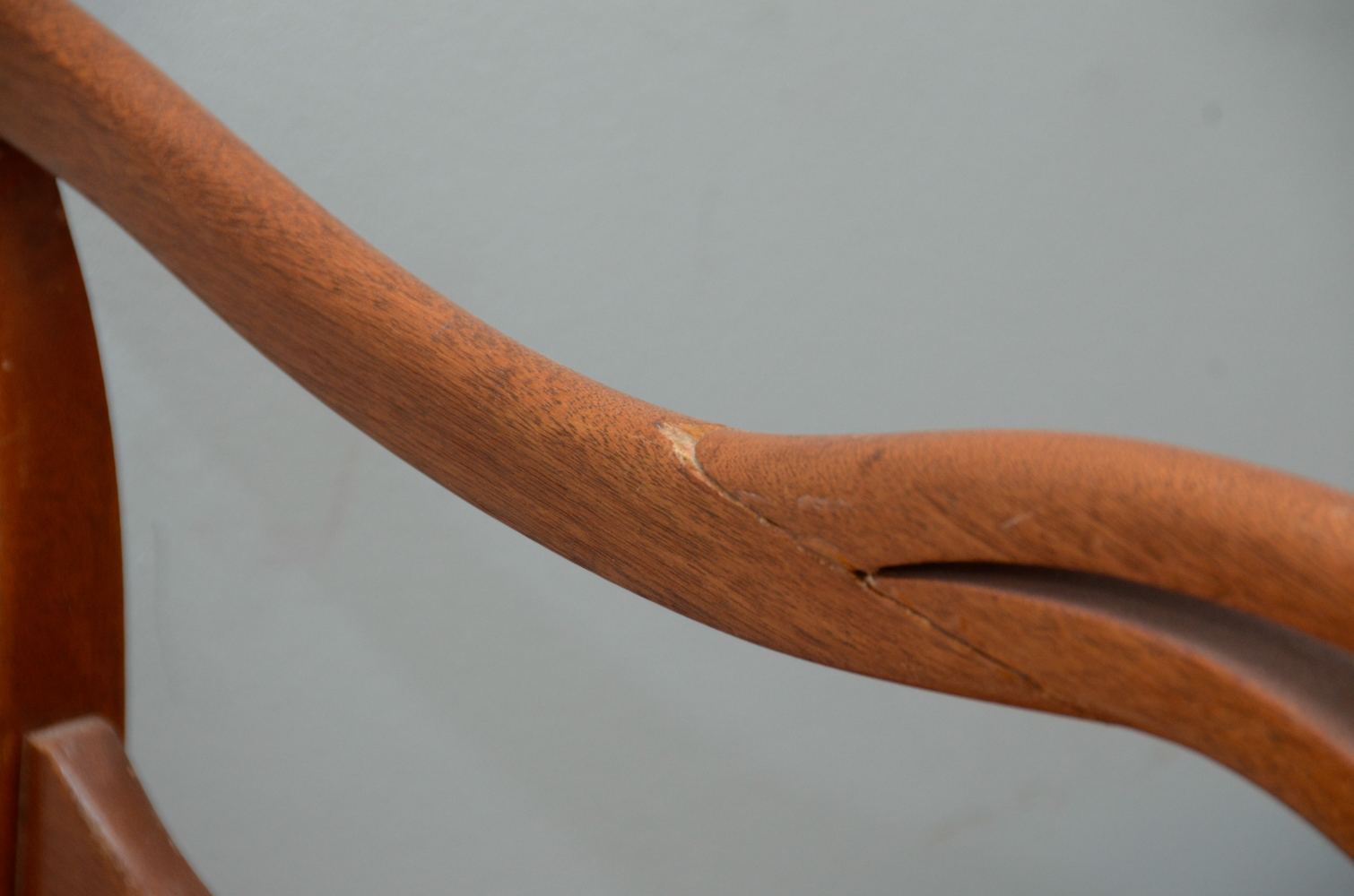 Pair of Vintage Wooden Twin Beds