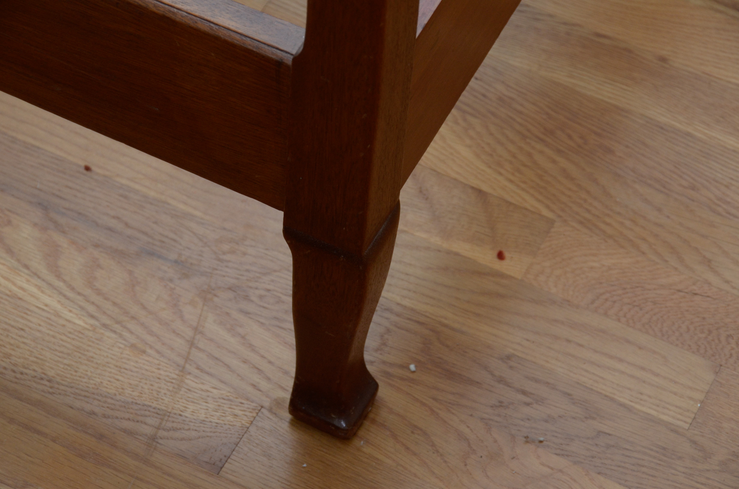 Pair of Vintage Wooden Twin Beds