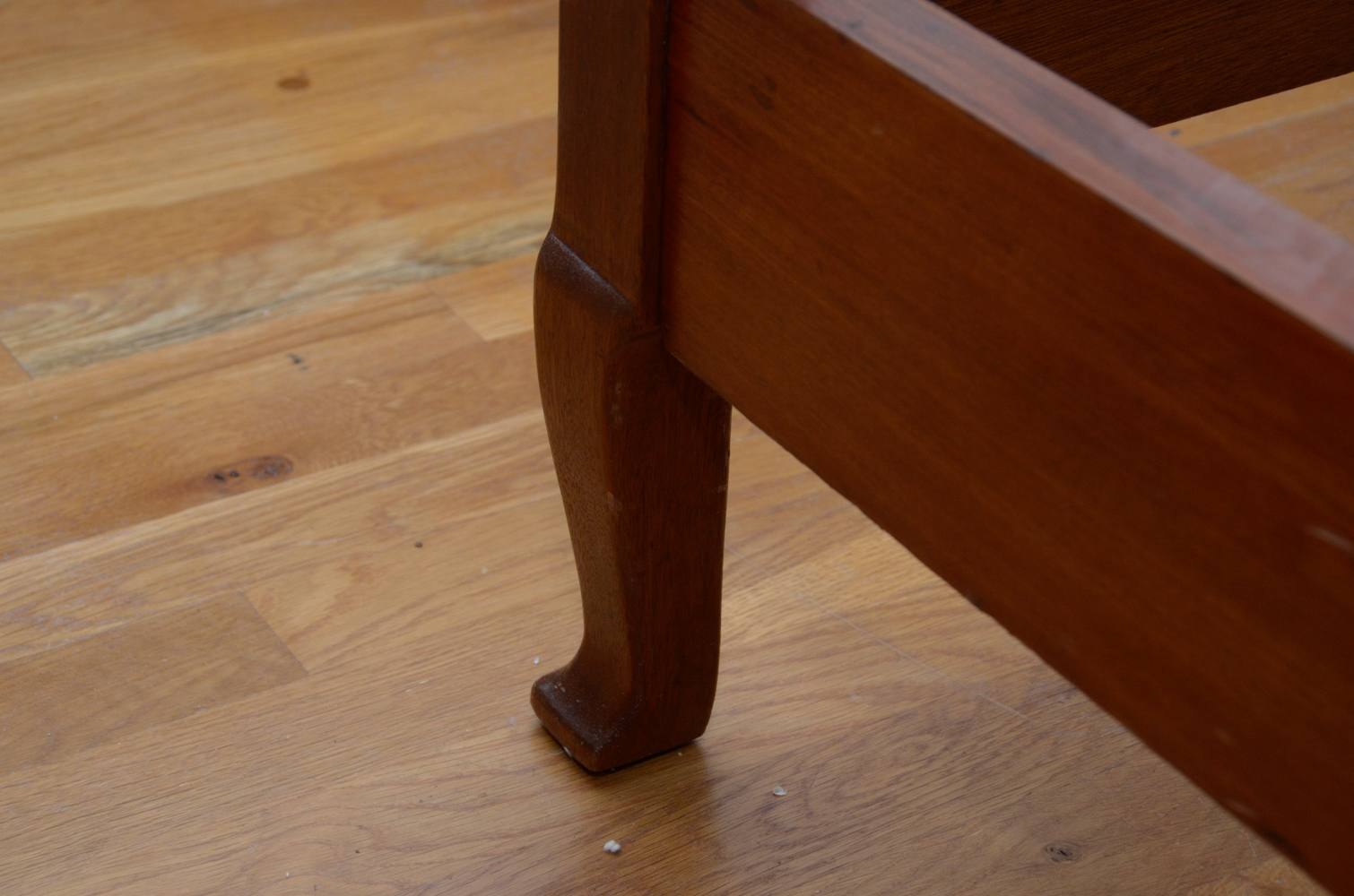 Pair of Vintage Wooden Twin Beds