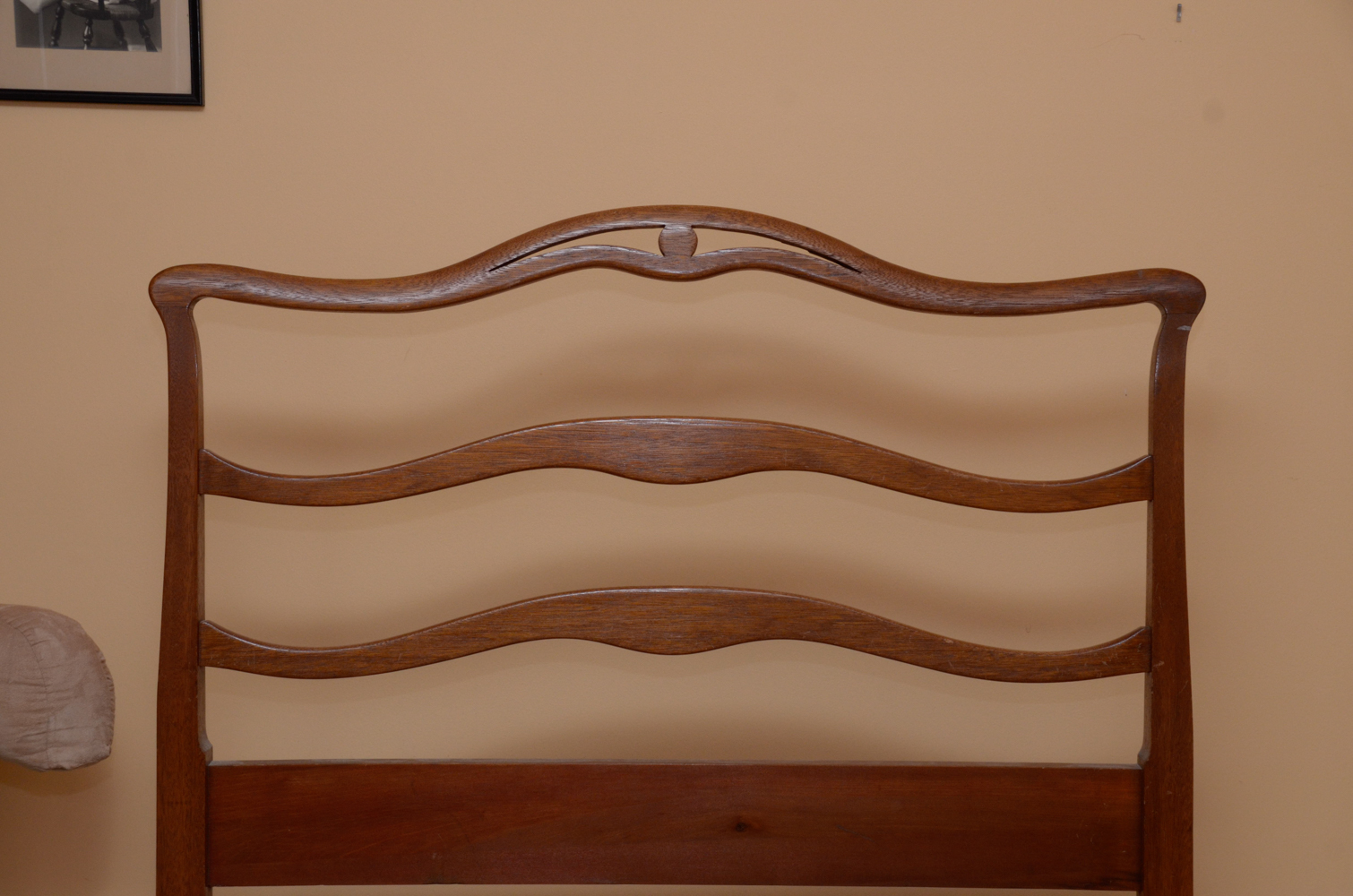 Pair of Vintage Wooden Twin Beds