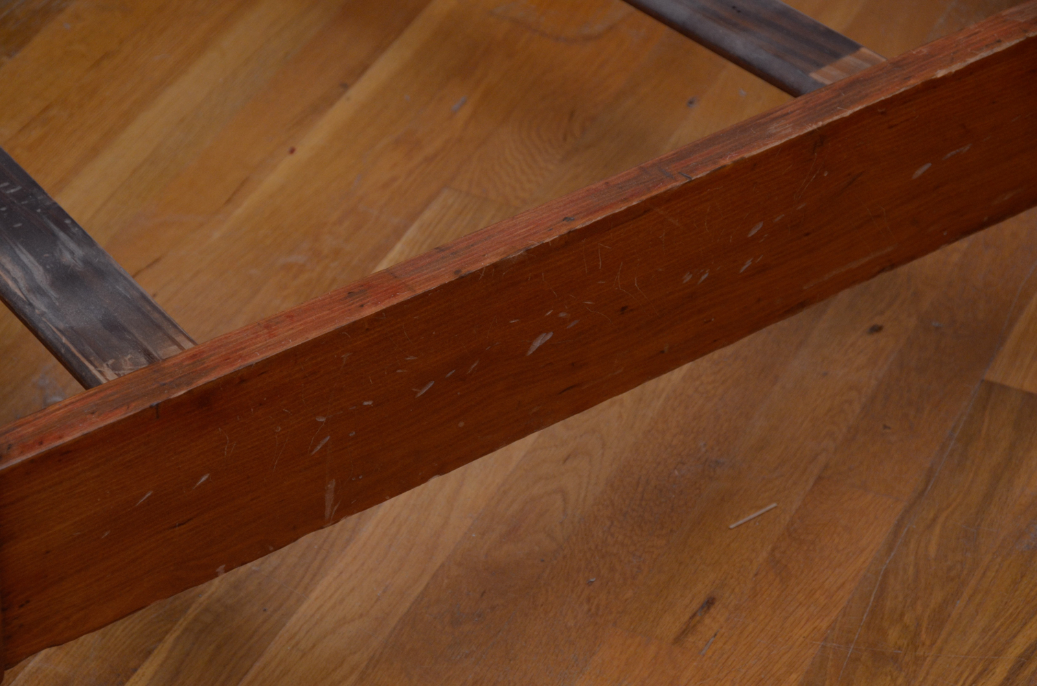 Pair of Vintage Wooden Twin Beds