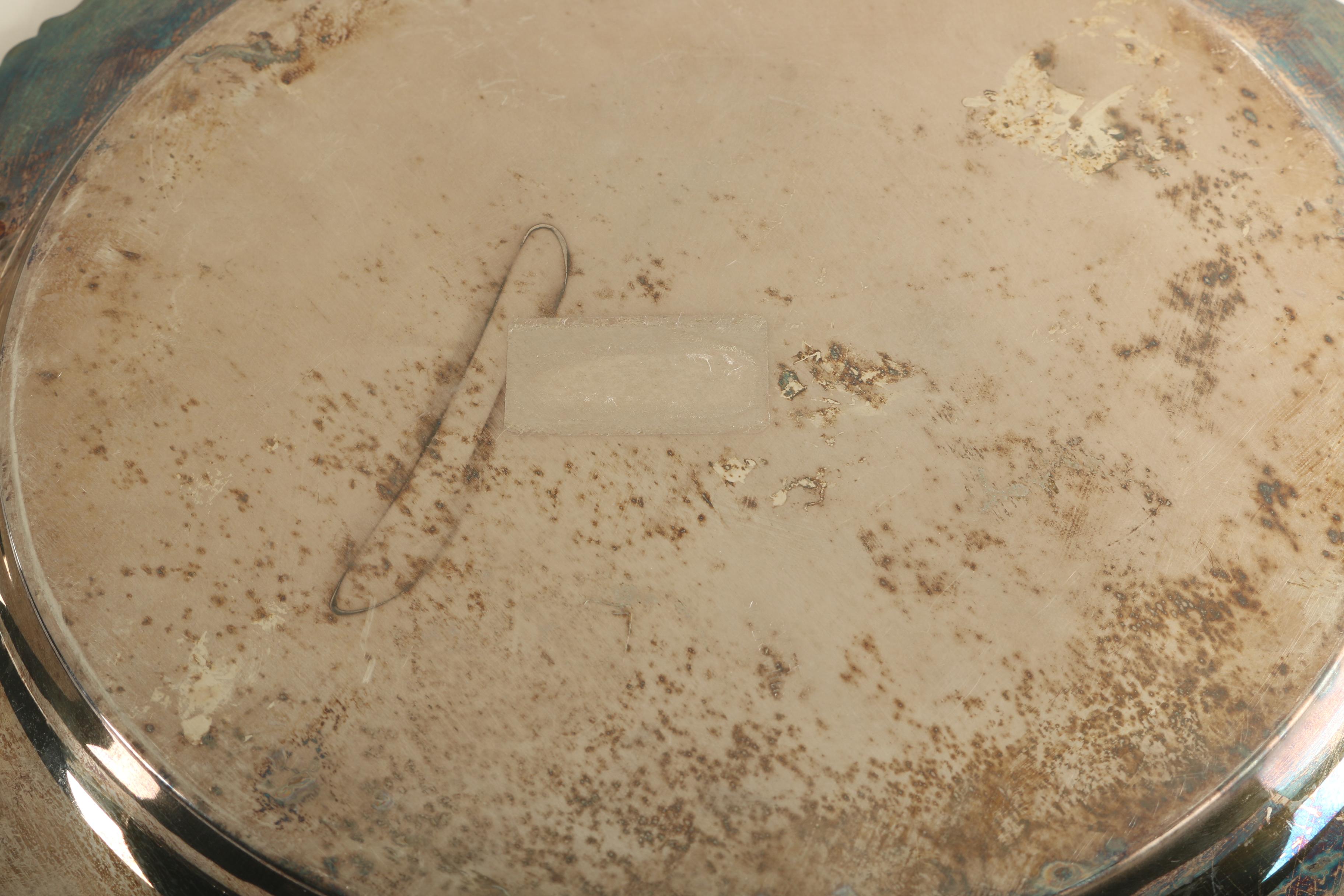 Silver Plate Trays Featuring Wm. A. Rogers