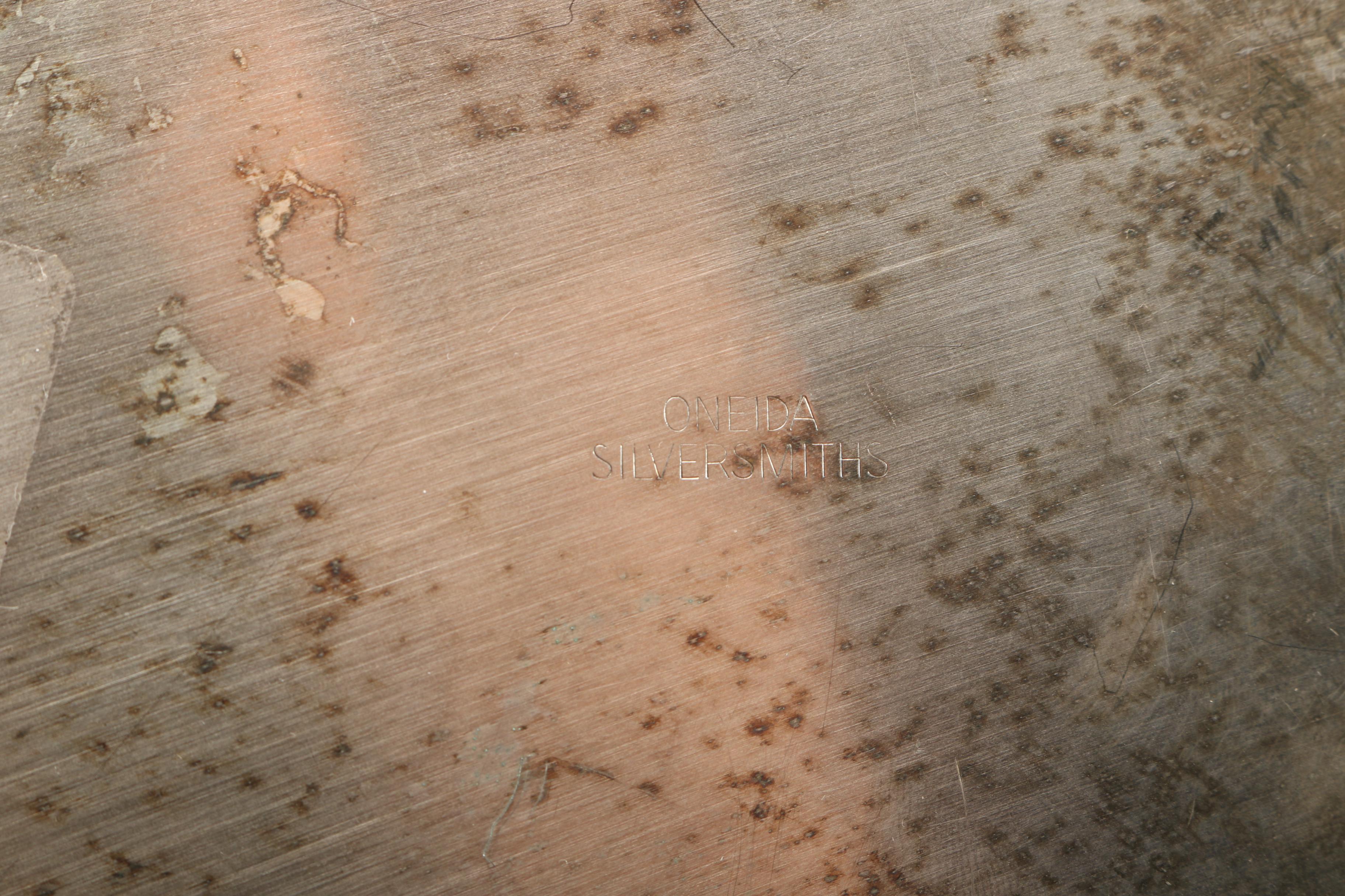 Silver Plate Trays Featuring Wm. A. Rogers