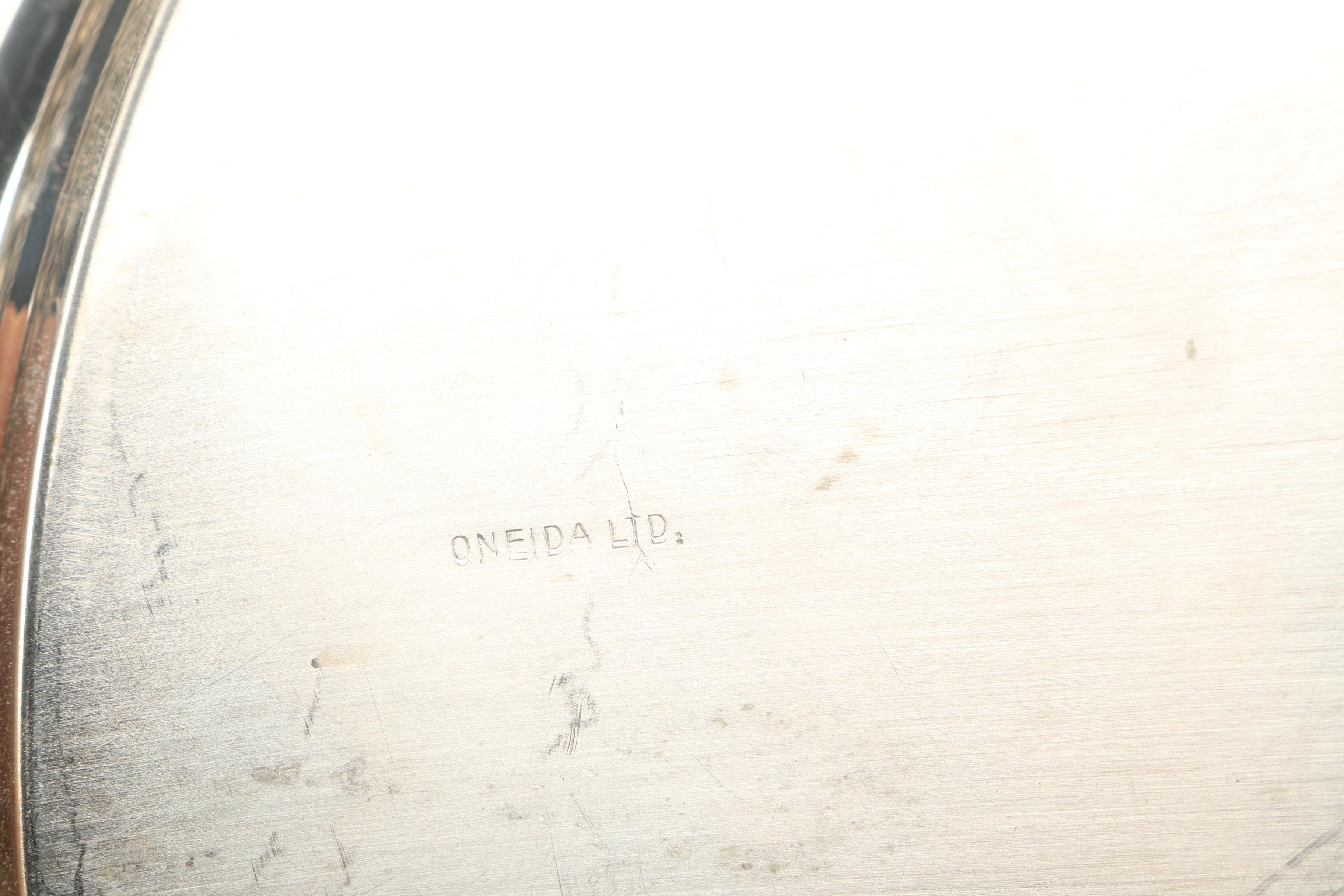 Silver Plate Trays Featuring Wm. A. Rogers