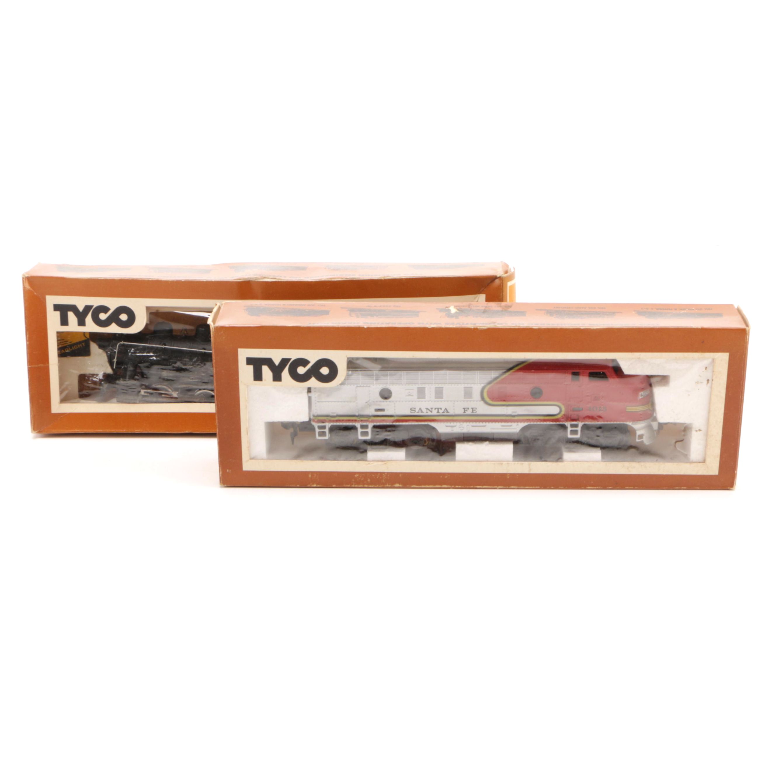 1970s Tyco HO Scale Locomotives