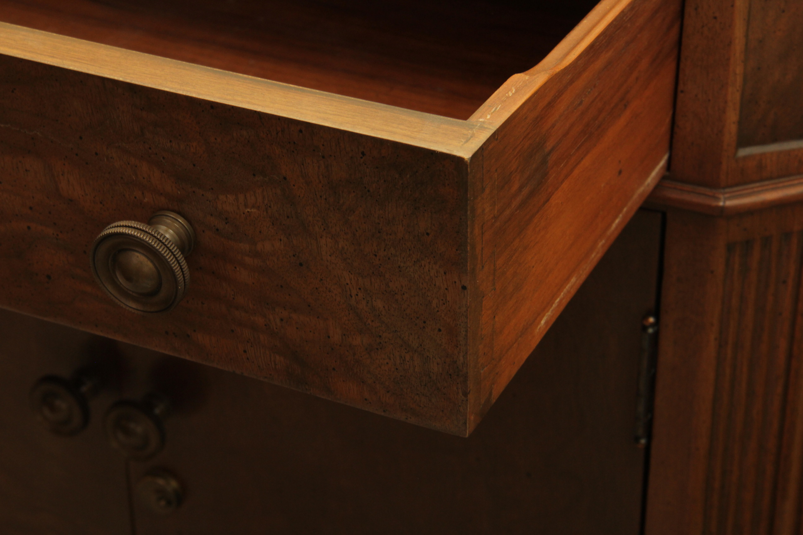 Walnut Two Door Cabinet