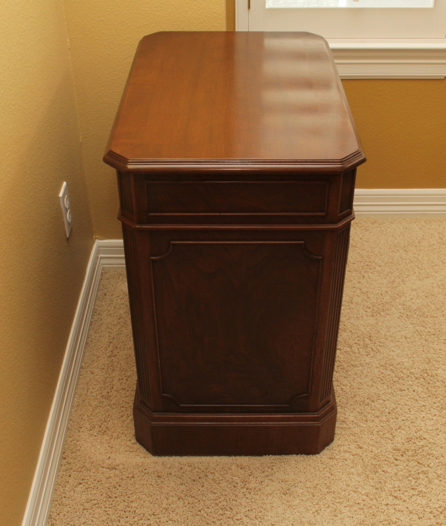 Walnut Two Door Cabinet