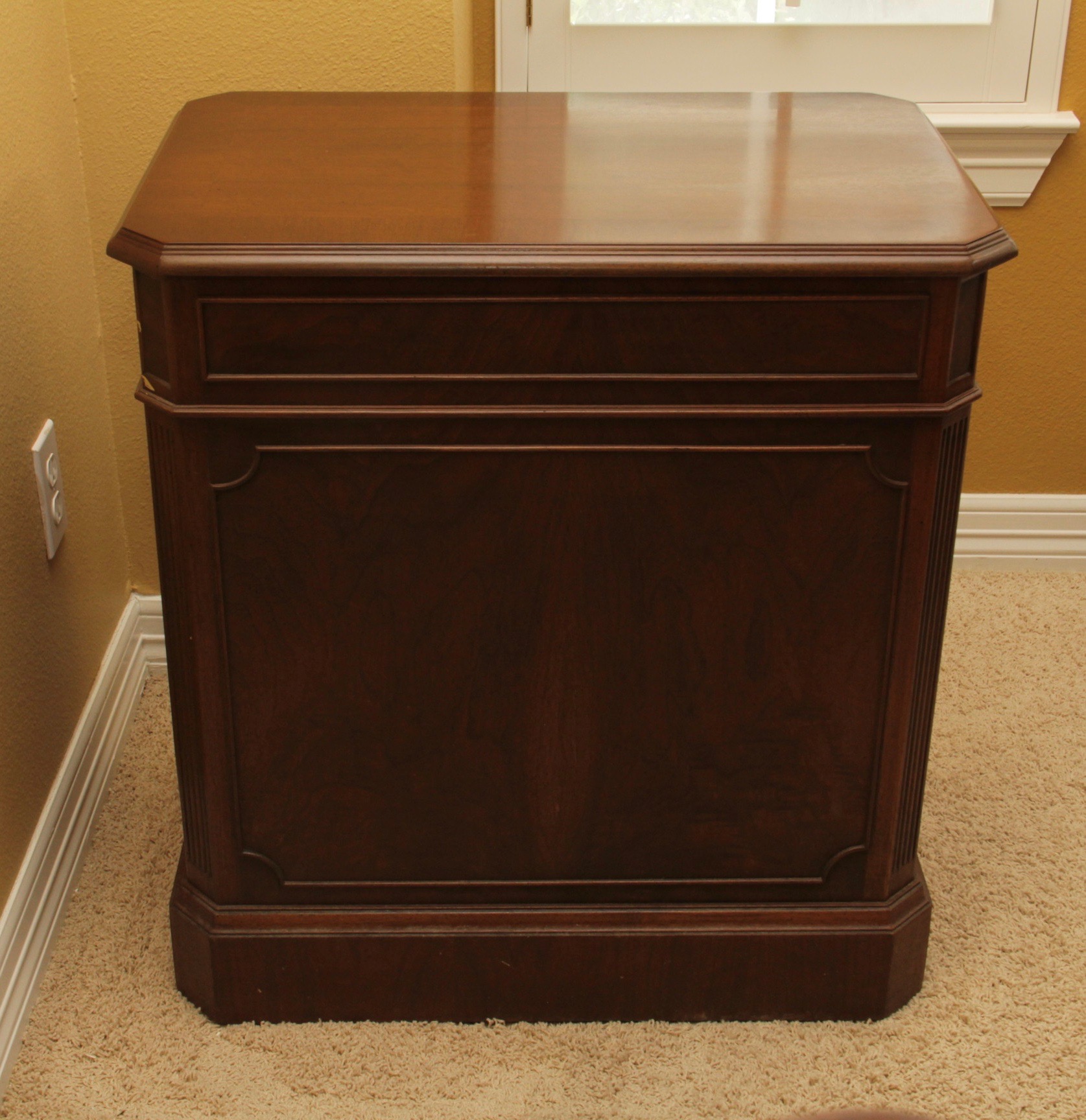 Walnut Two Door Cabinet