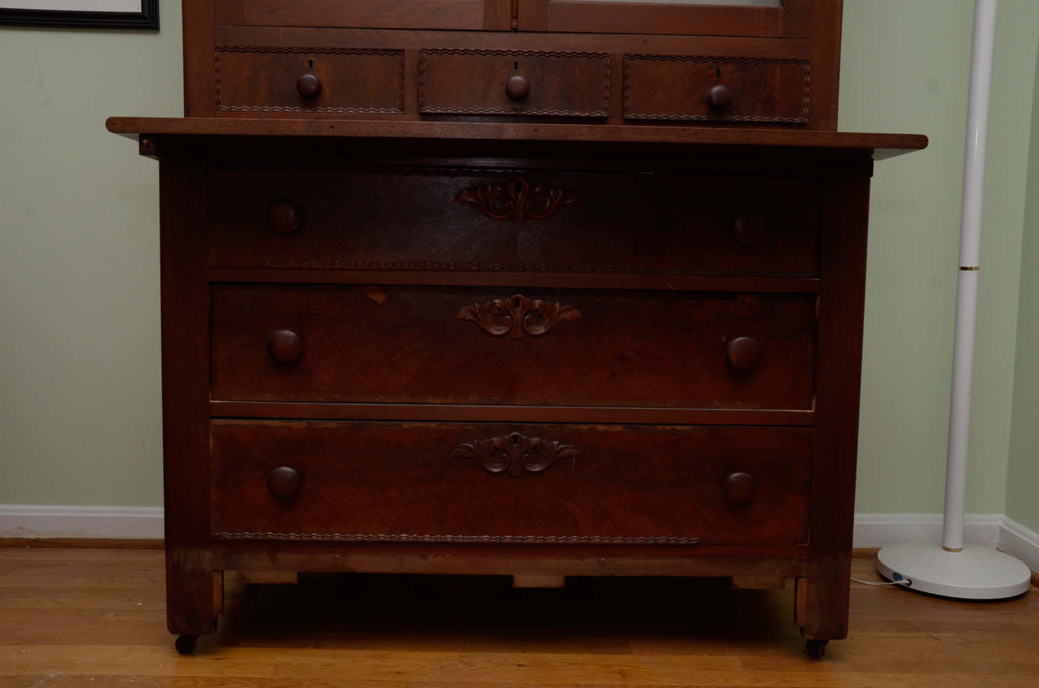 Antique Eastlake Secretary Bookcase