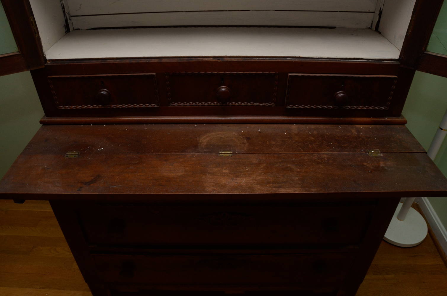 Antique Eastlake Secretary Bookcase