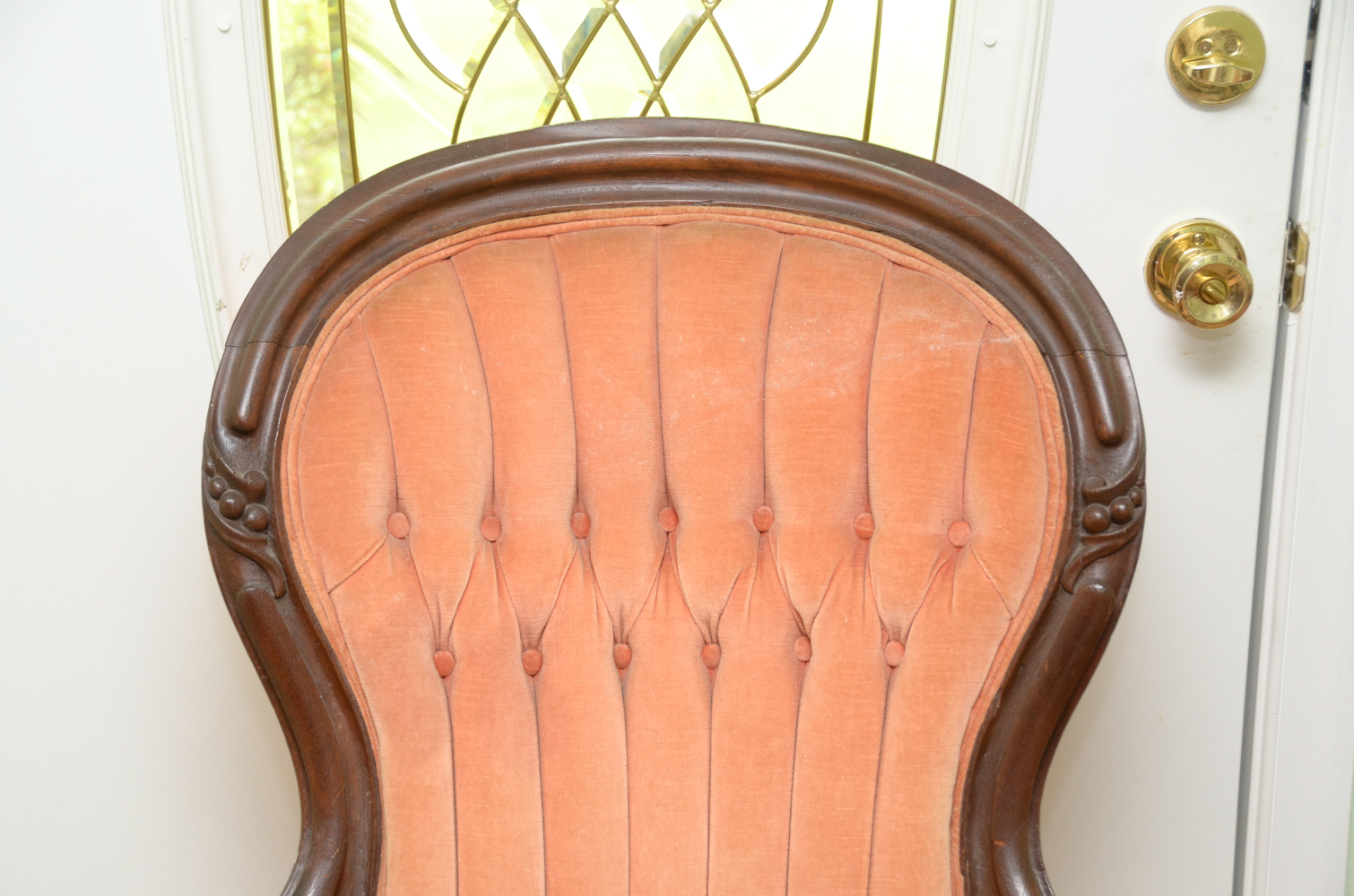 Pair of Balloon-Backed Chairs