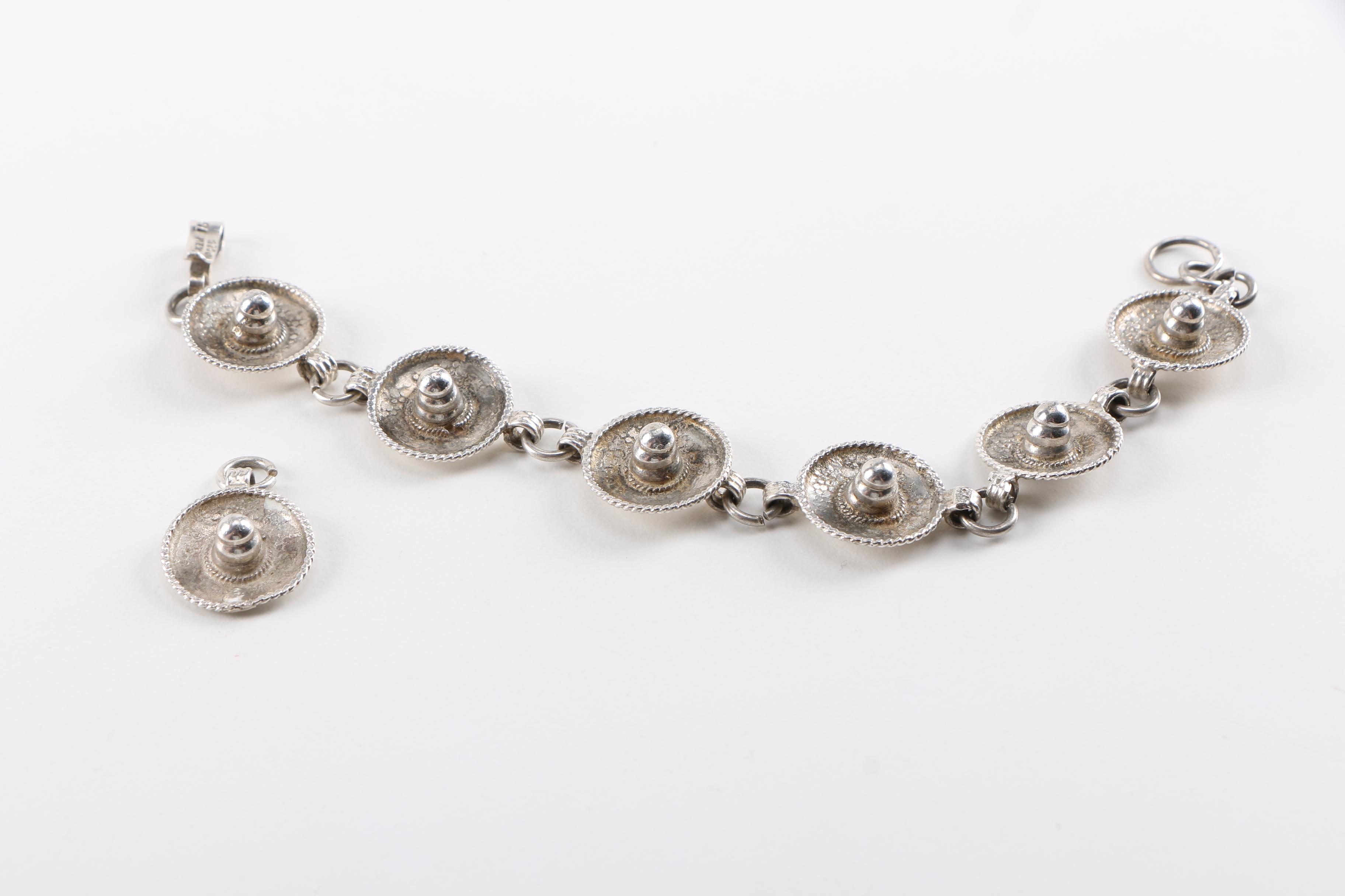 Taxco Southwestern Themed Sterling Silver Jewelry