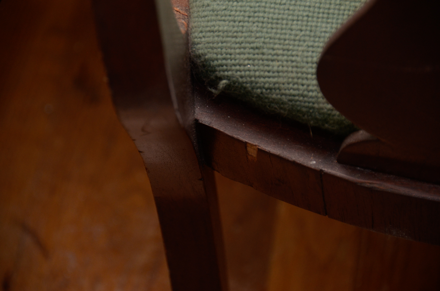 Pair of Vintage Needlepoint Chairs