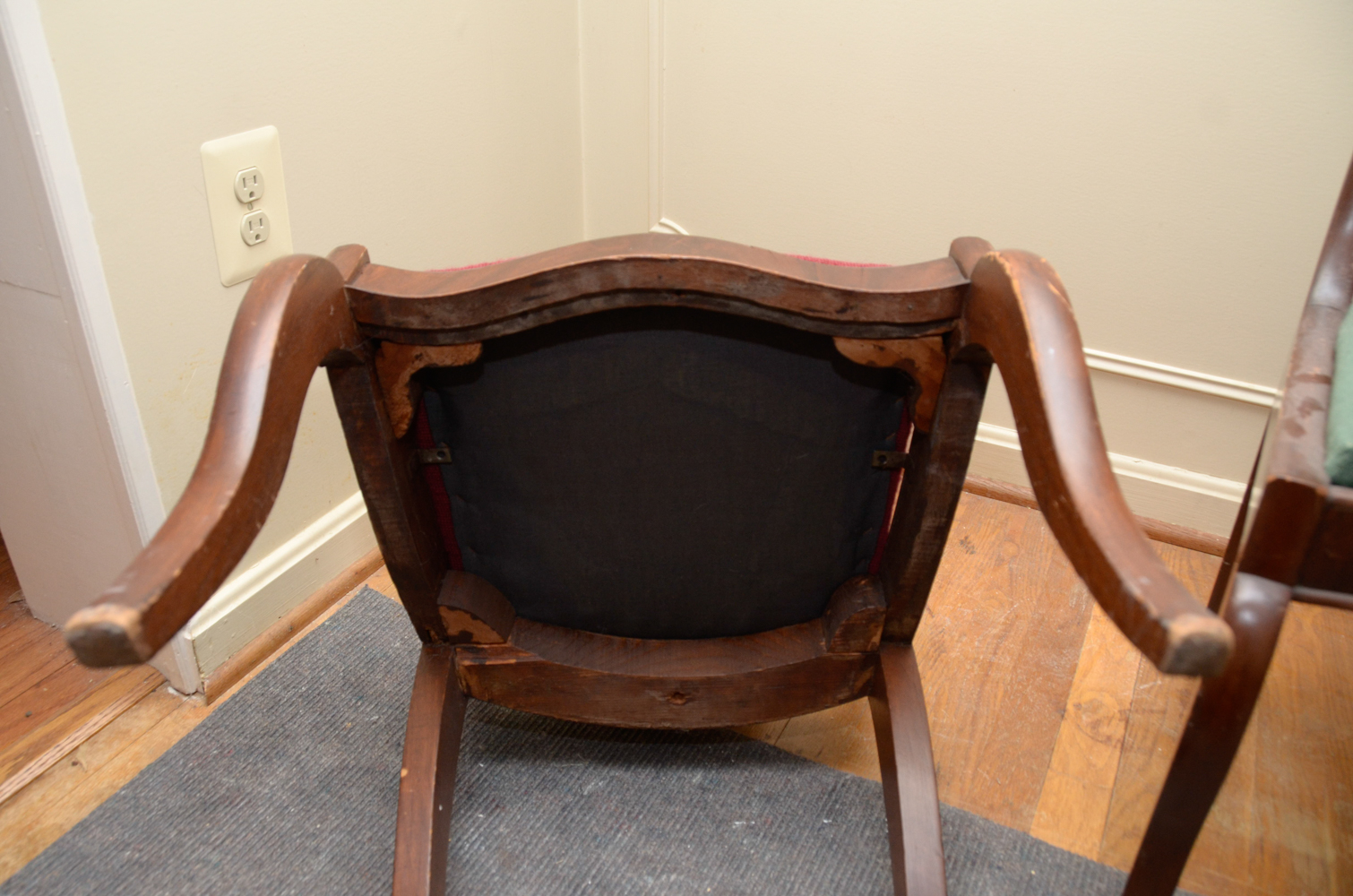 Pair of Vintage Needlepoint Chairs