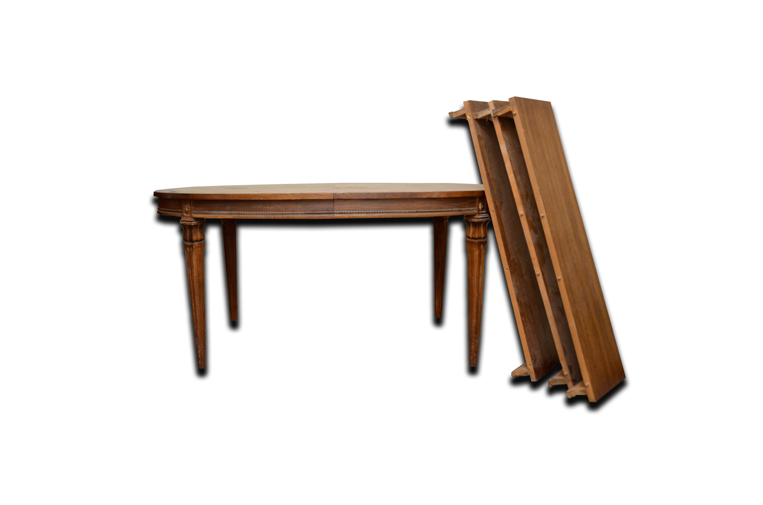 Hepplewhite Style Oak Dining Table