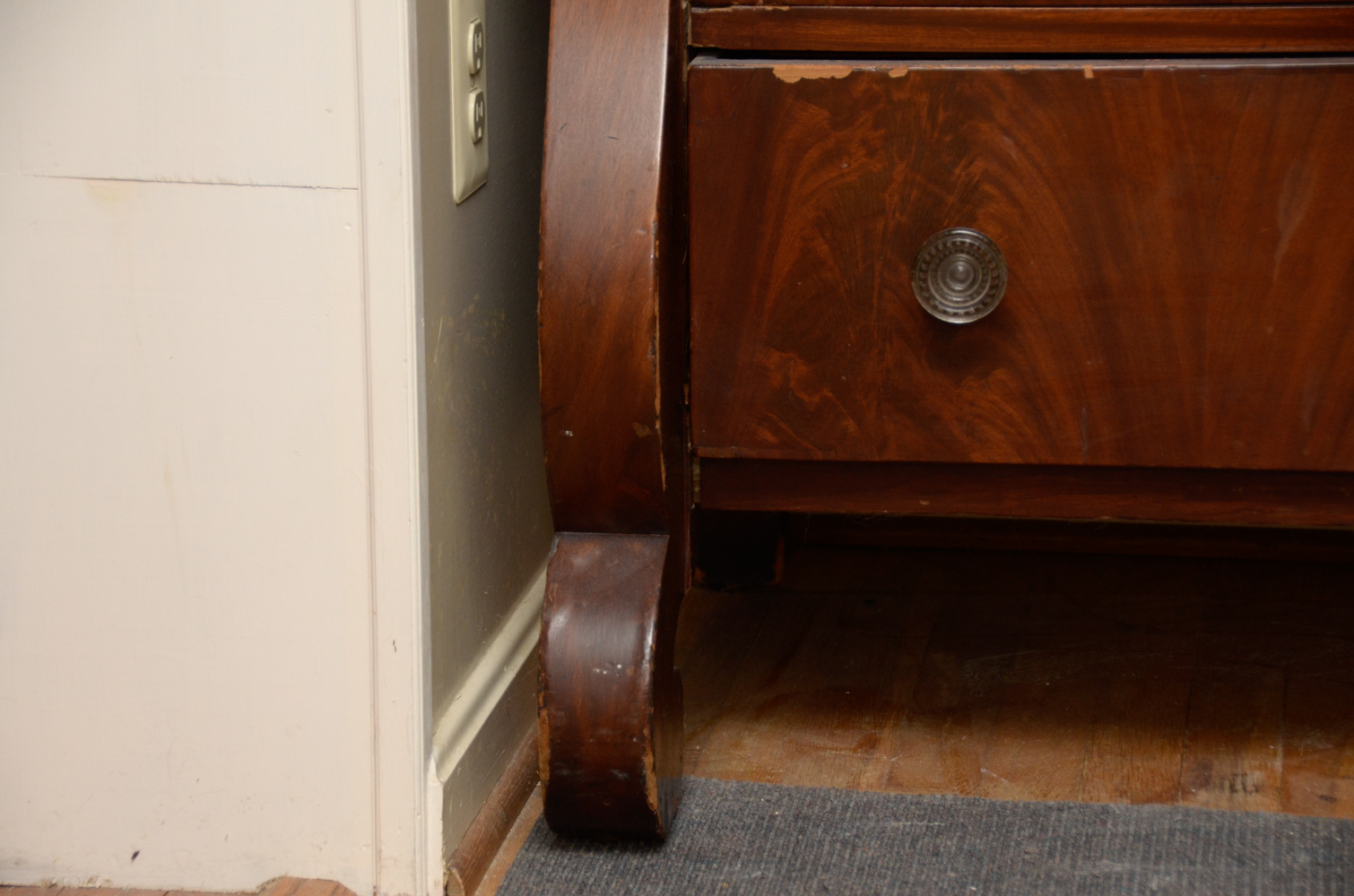 Vintage Empire Style Dresser