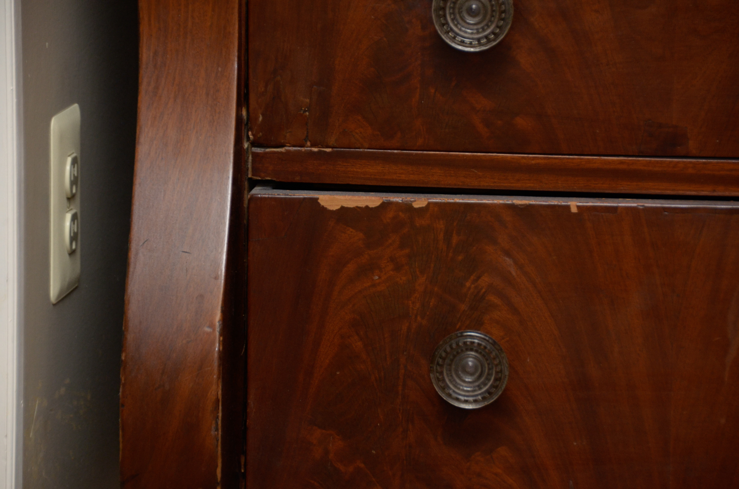 Vintage Empire Style Dresser