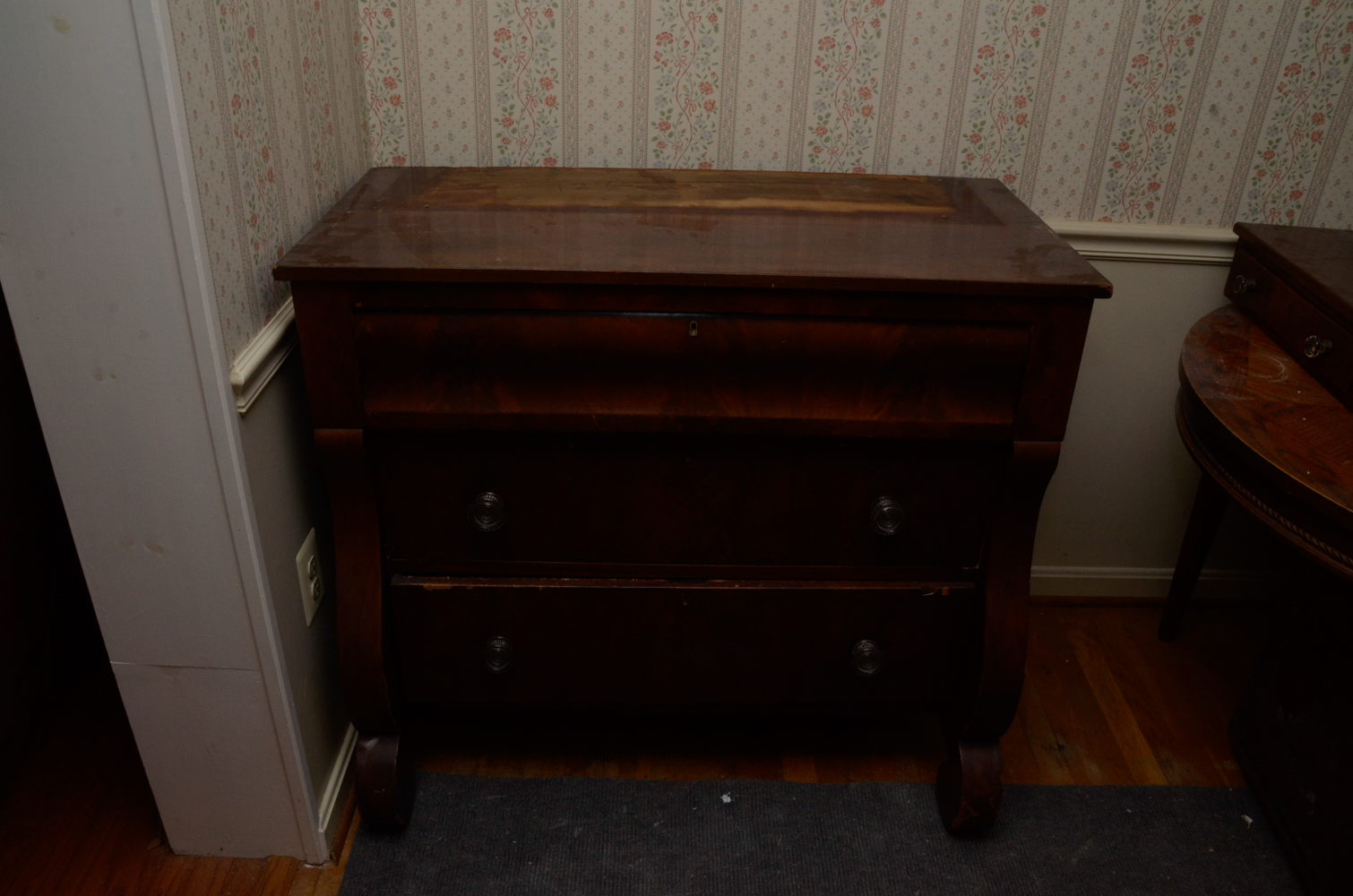 Vintage Empire Style Dresser
