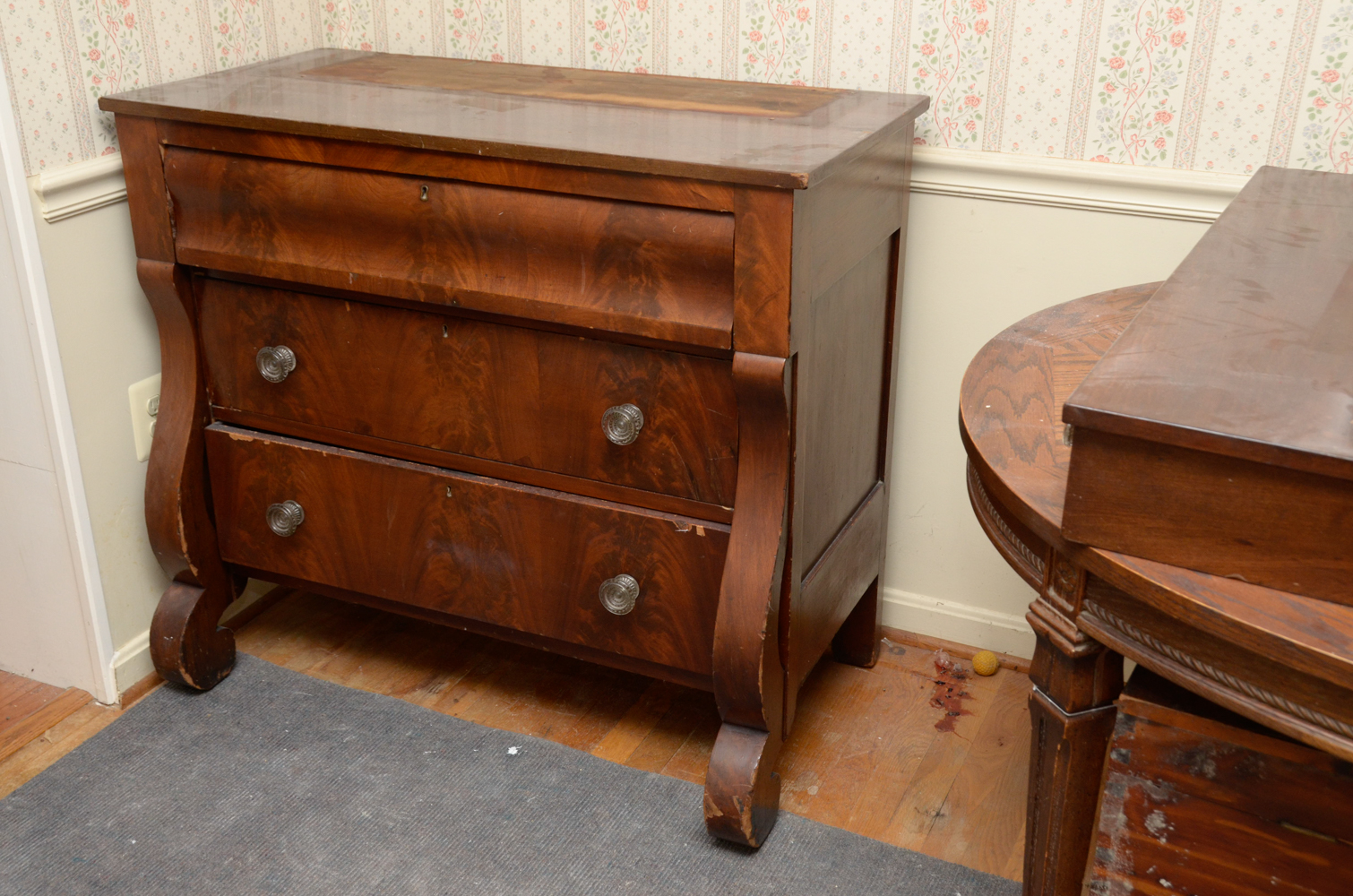Vintage Empire Style Dresser