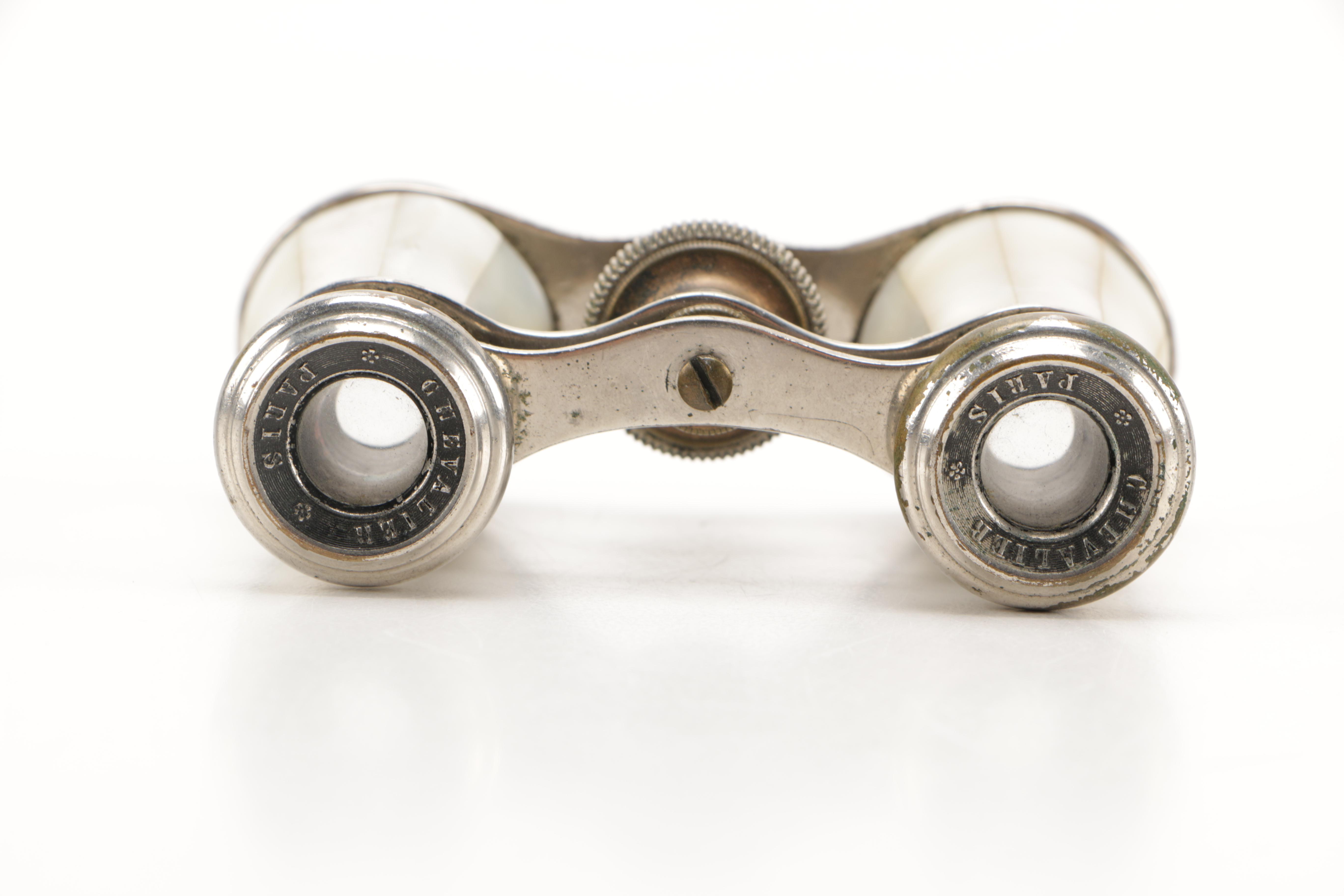 Chevalier of Paris Mother of Pearl Opera Glasses