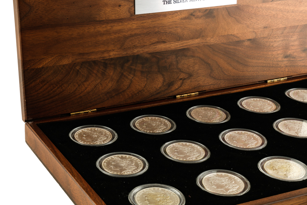 U.S. Morgan Silver Dollar Collection Issued by The Silver Mint, Ltd