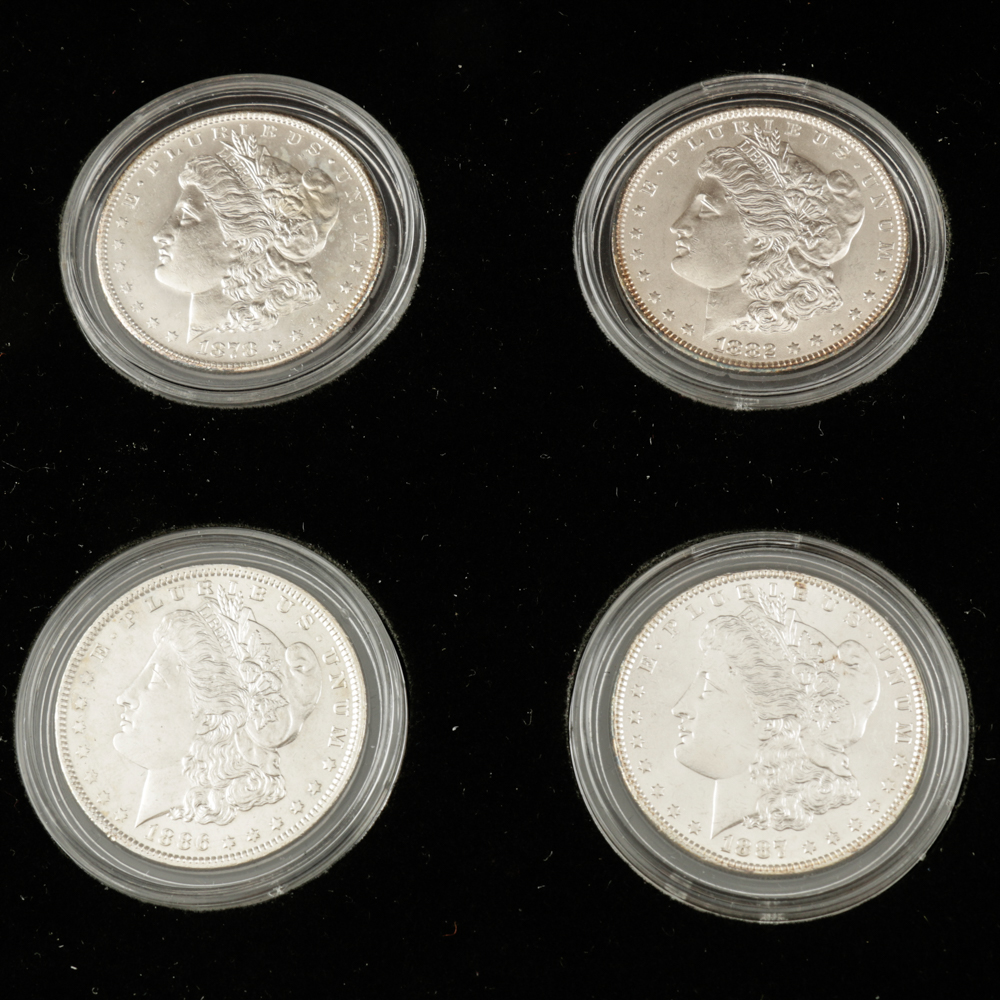 U.S. Morgan Silver Dollar Collection Issued by The Silver Mint, Ltd
