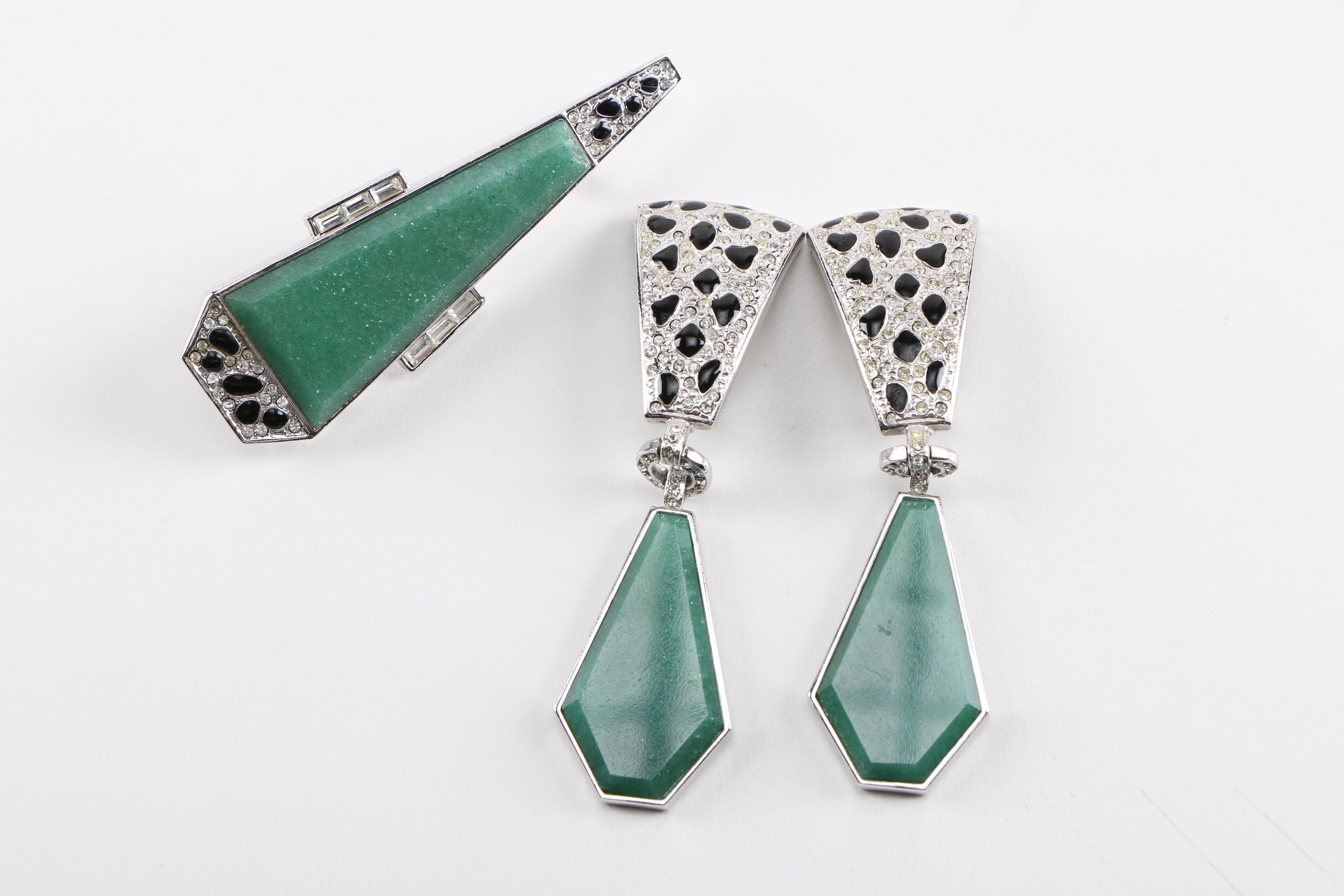 Assorted Costume Jewelry Including Ciner and Swarovski