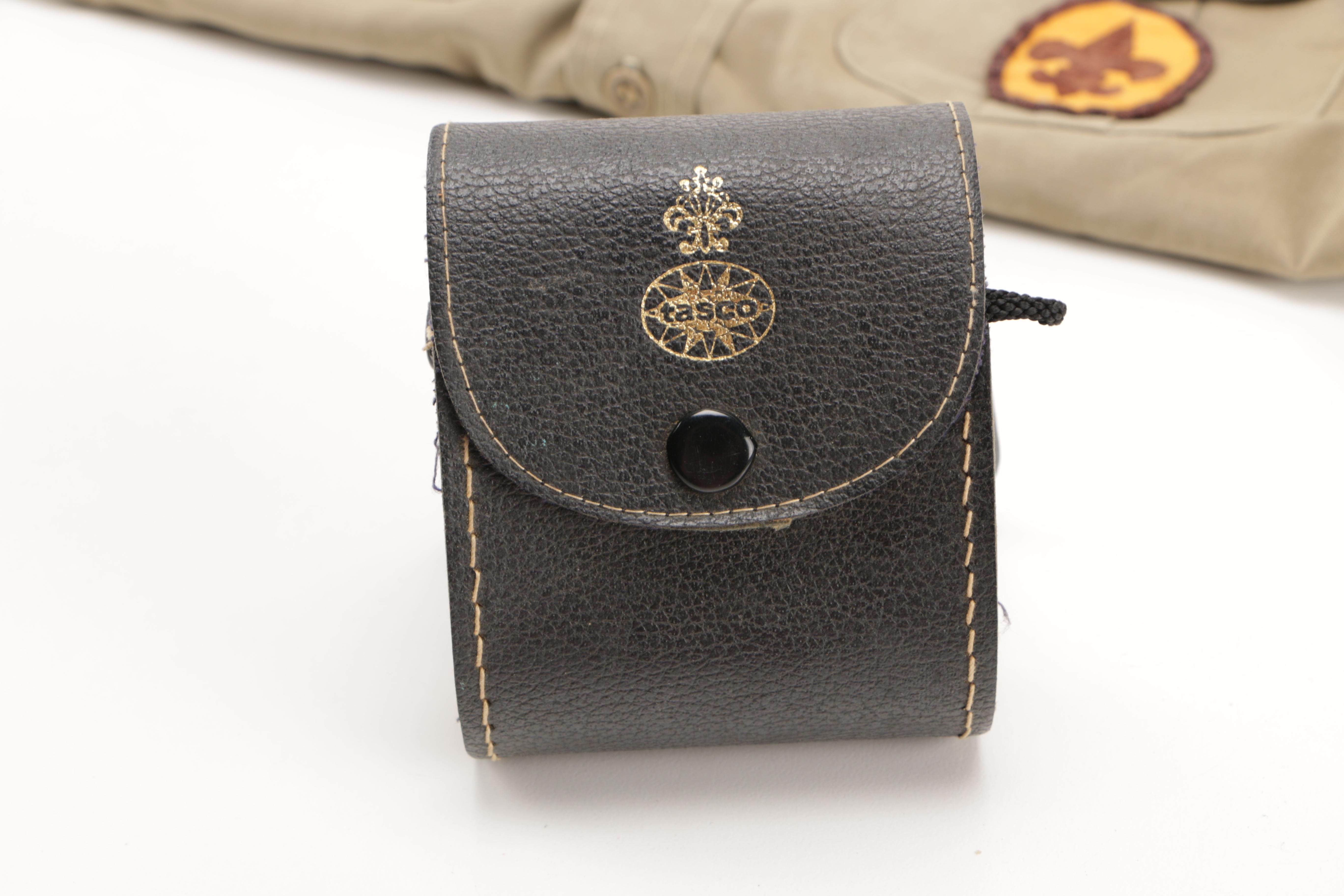 Vintage Boy Scouting Items Including Far East Council Thailand