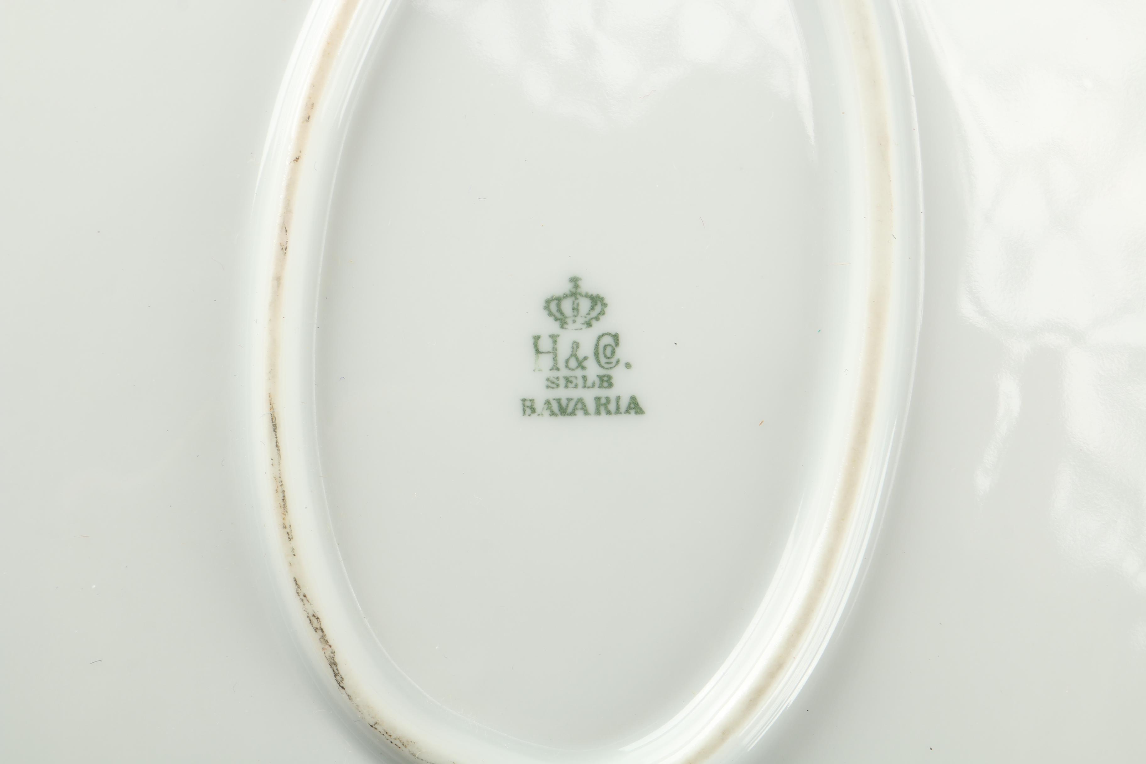 Bavarian Porcelain Featuring Tierschenreuth "Cambridge 4183" Set