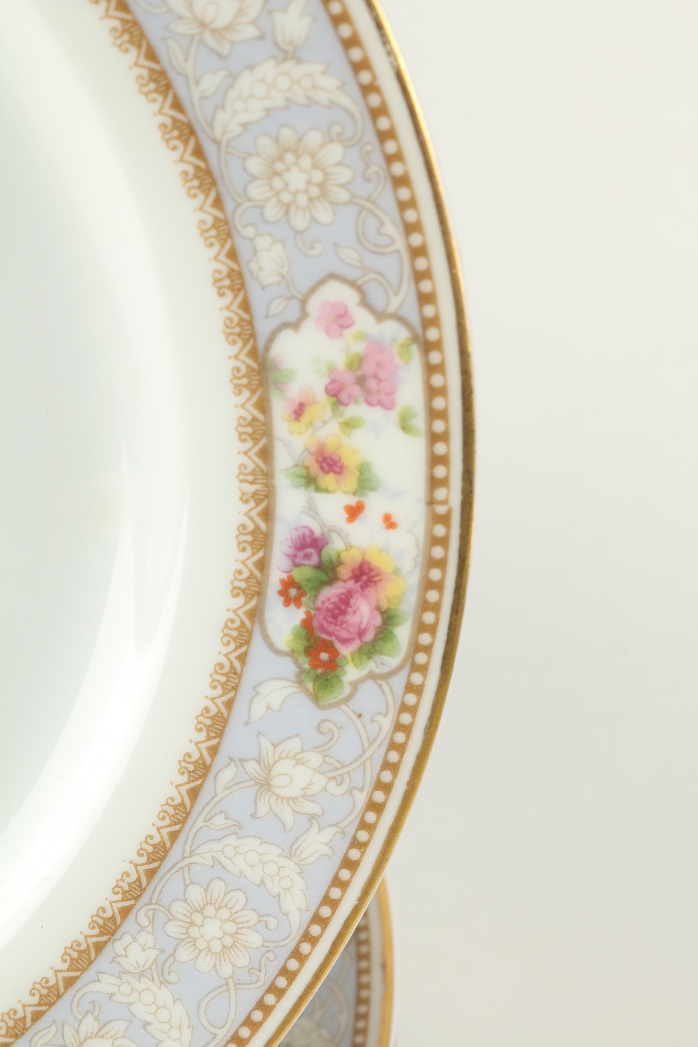 Bavarian Porcelain Featuring Tierschenreuth "Cambridge 4183" Set