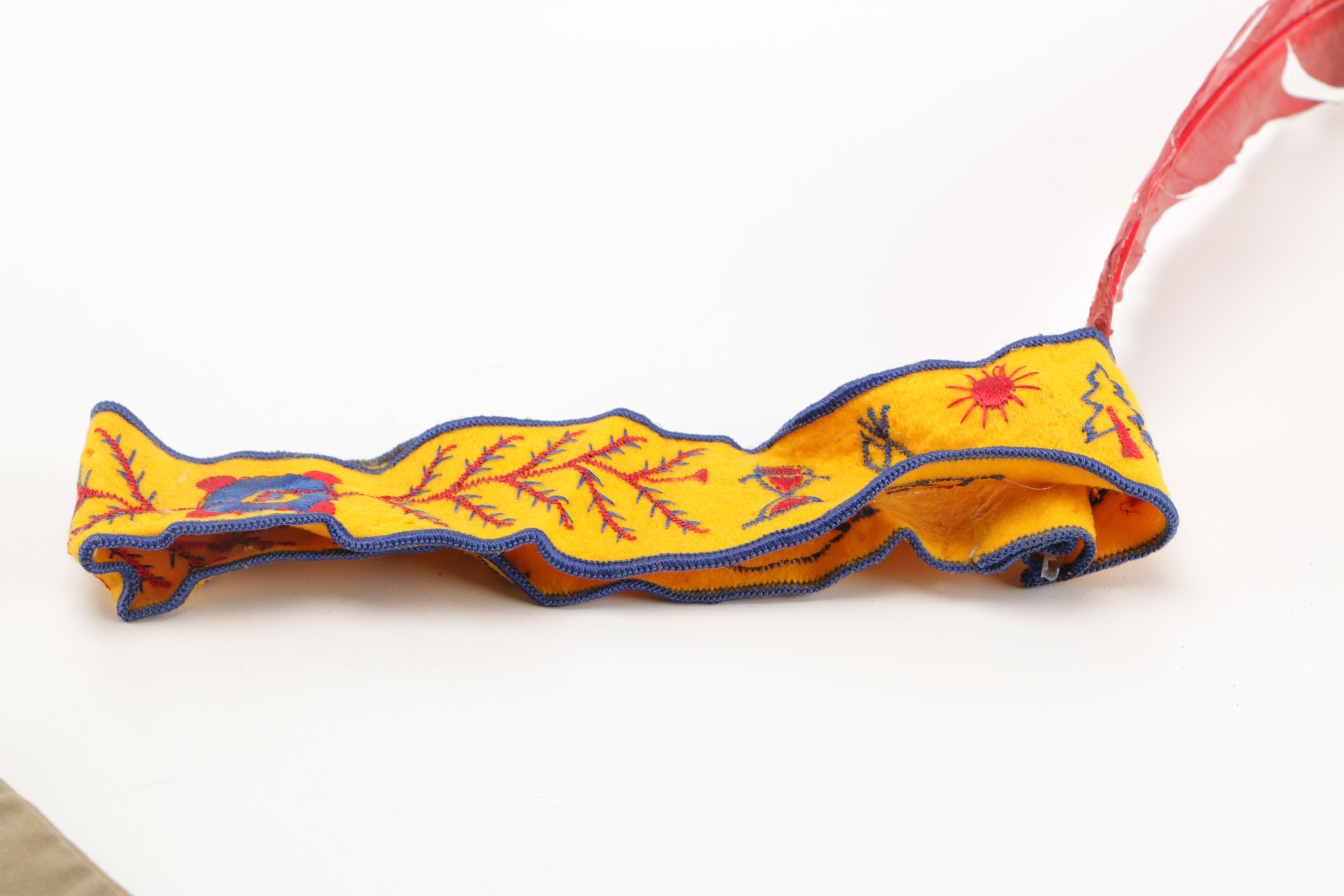 Vintage Boy Scouting Items Including Far East Council Thailand