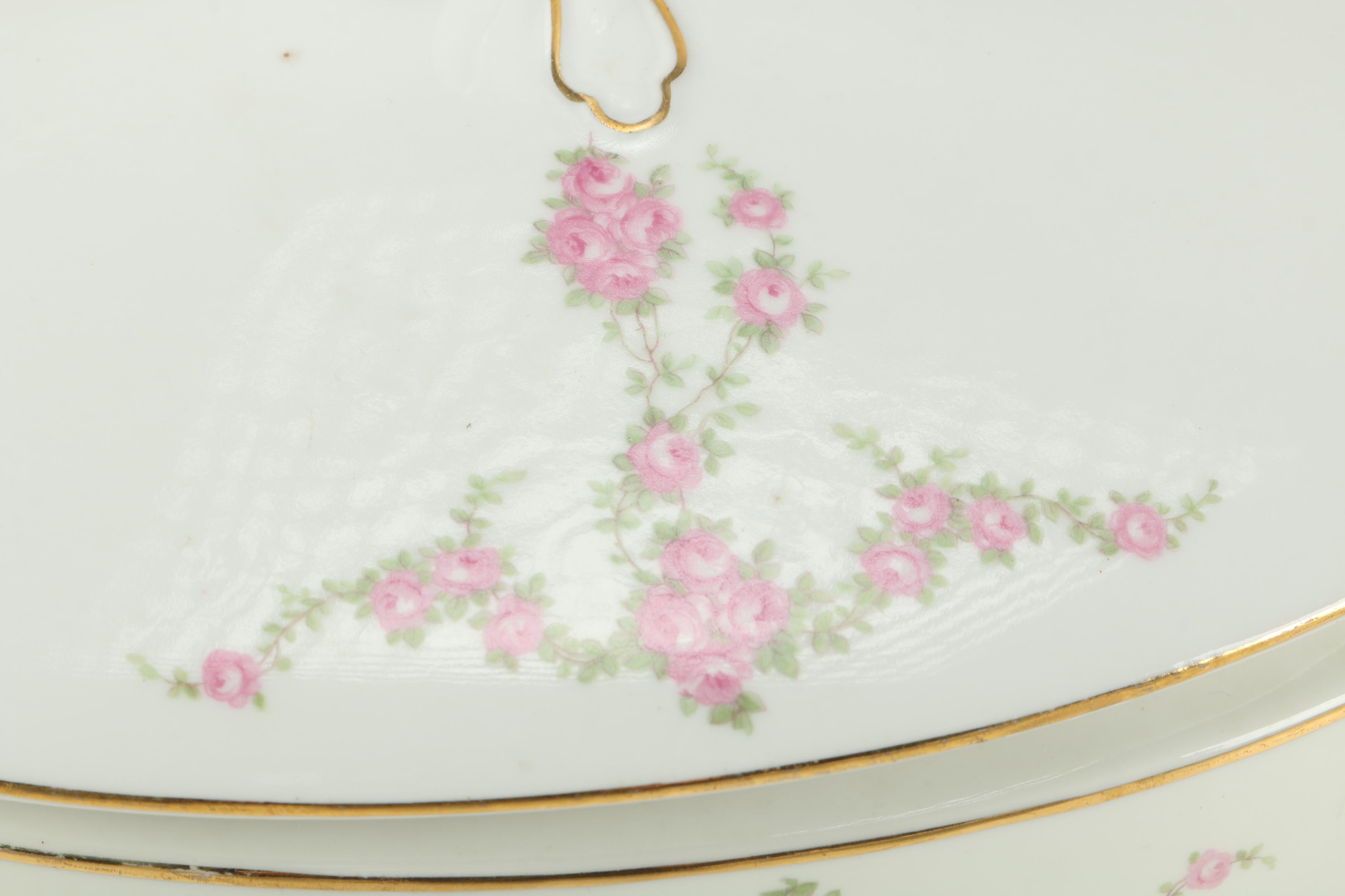 Bavarian Porcelain Featuring Tierschenreuth "Cambridge 4183" Set