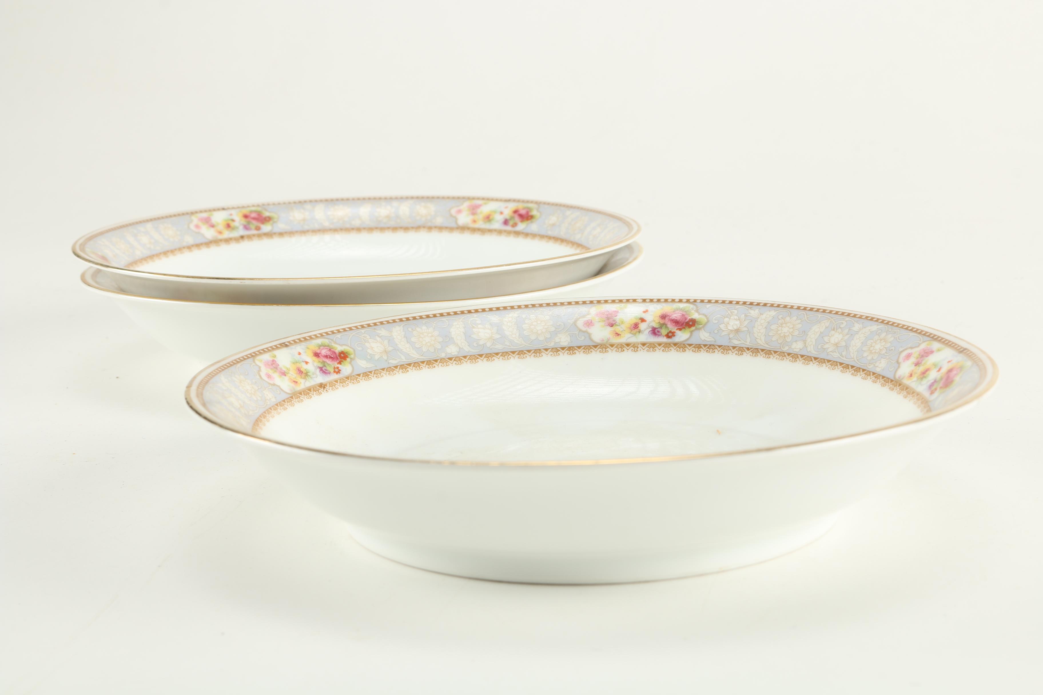 Bavarian Porcelain Featuring Tierschenreuth "Cambridge 4183" Set