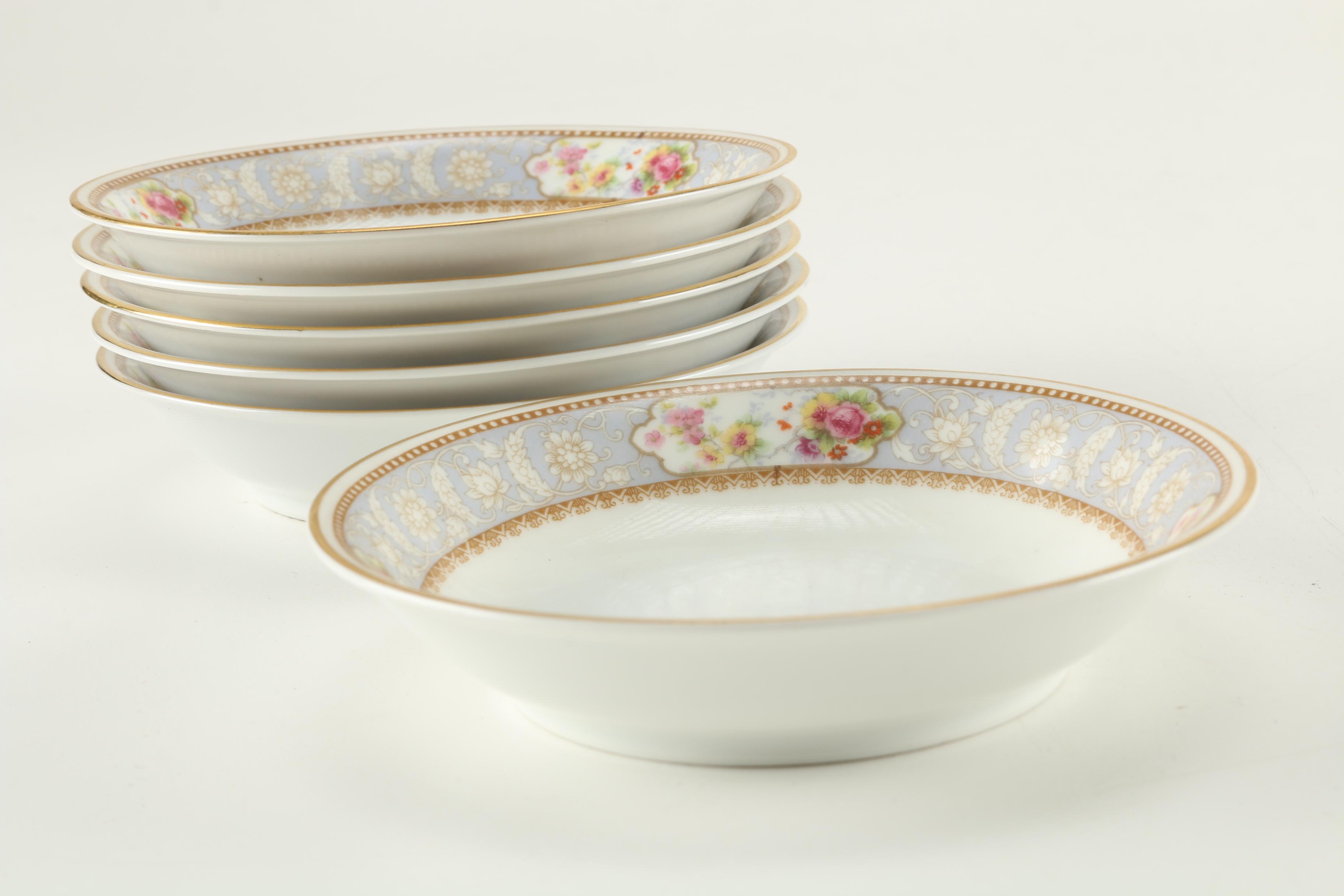 Bavarian Porcelain Featuring Tierschenreuth "Cambridge 4183" Set