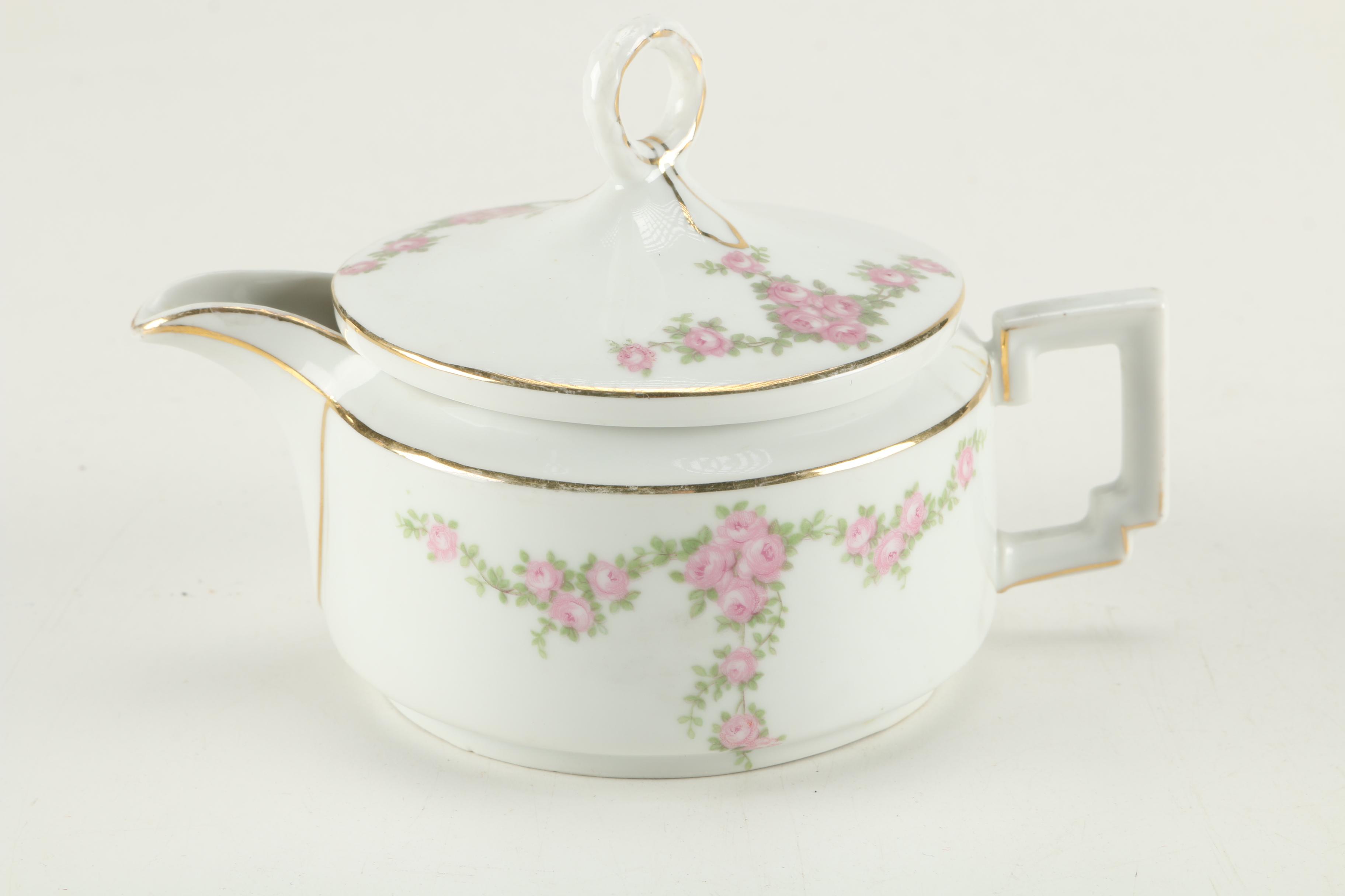 Bavarian Porcelain Featuring Tierschenreuth "Cambridge 4183" Set